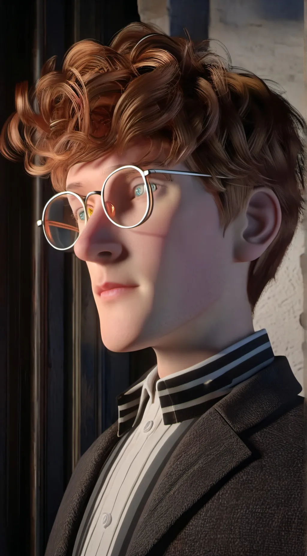 ai character: The friend group. background