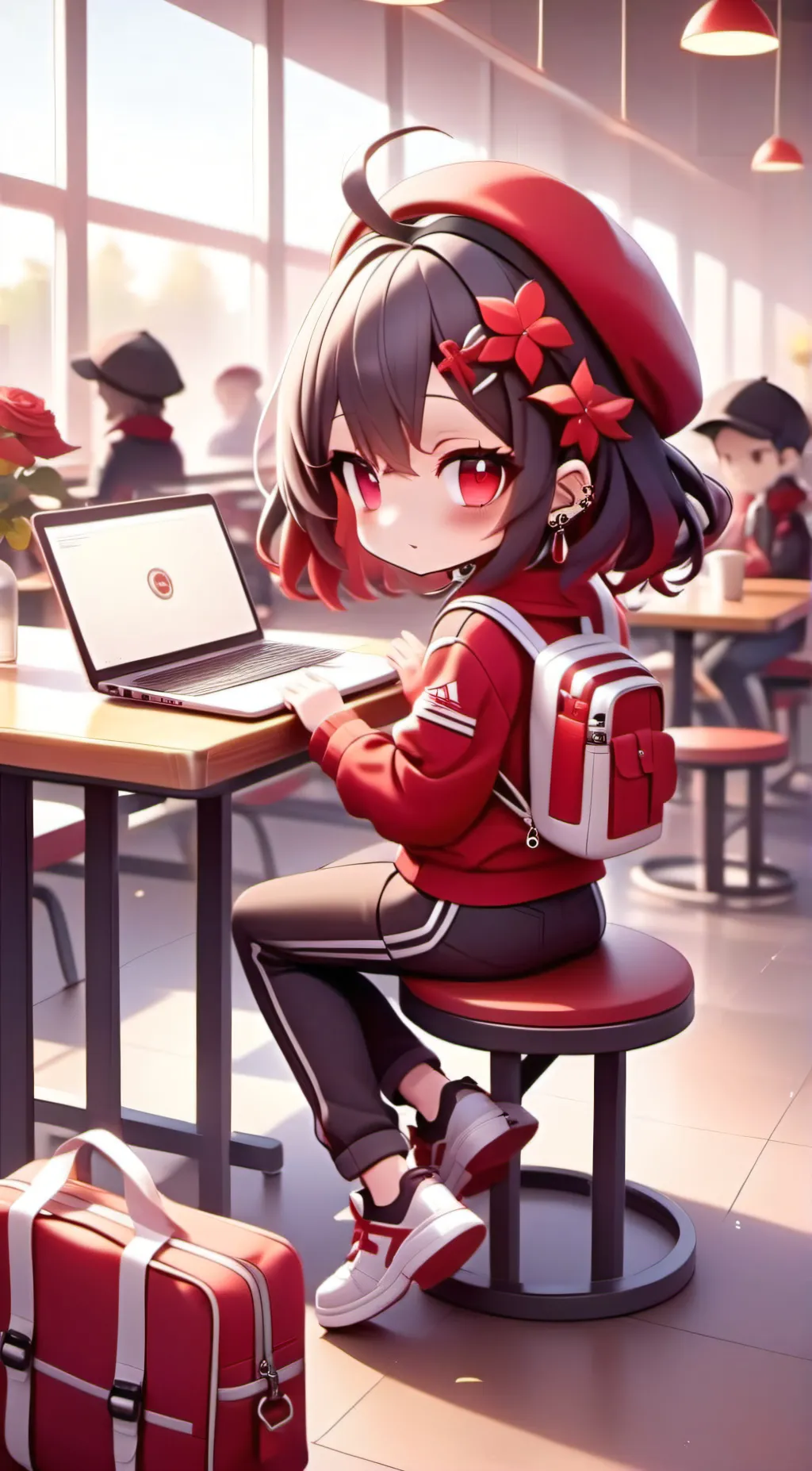 ai character: Brenda background