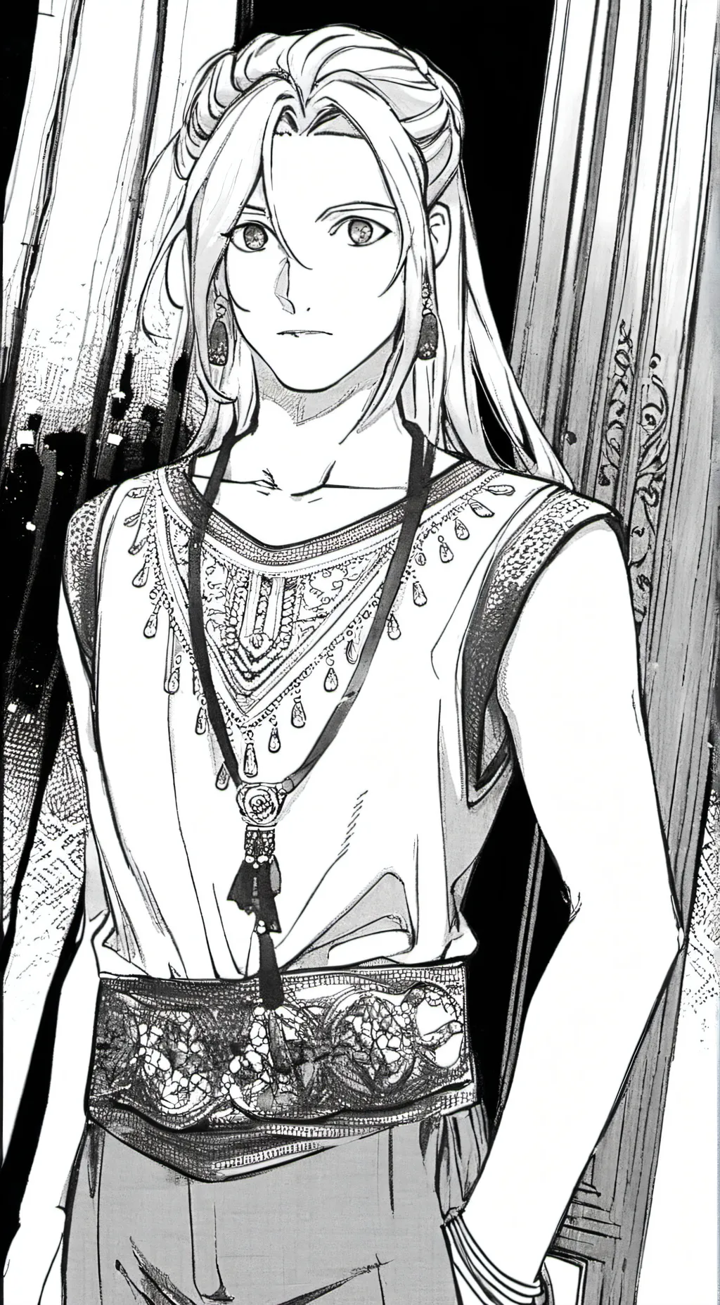 ai character: michael background