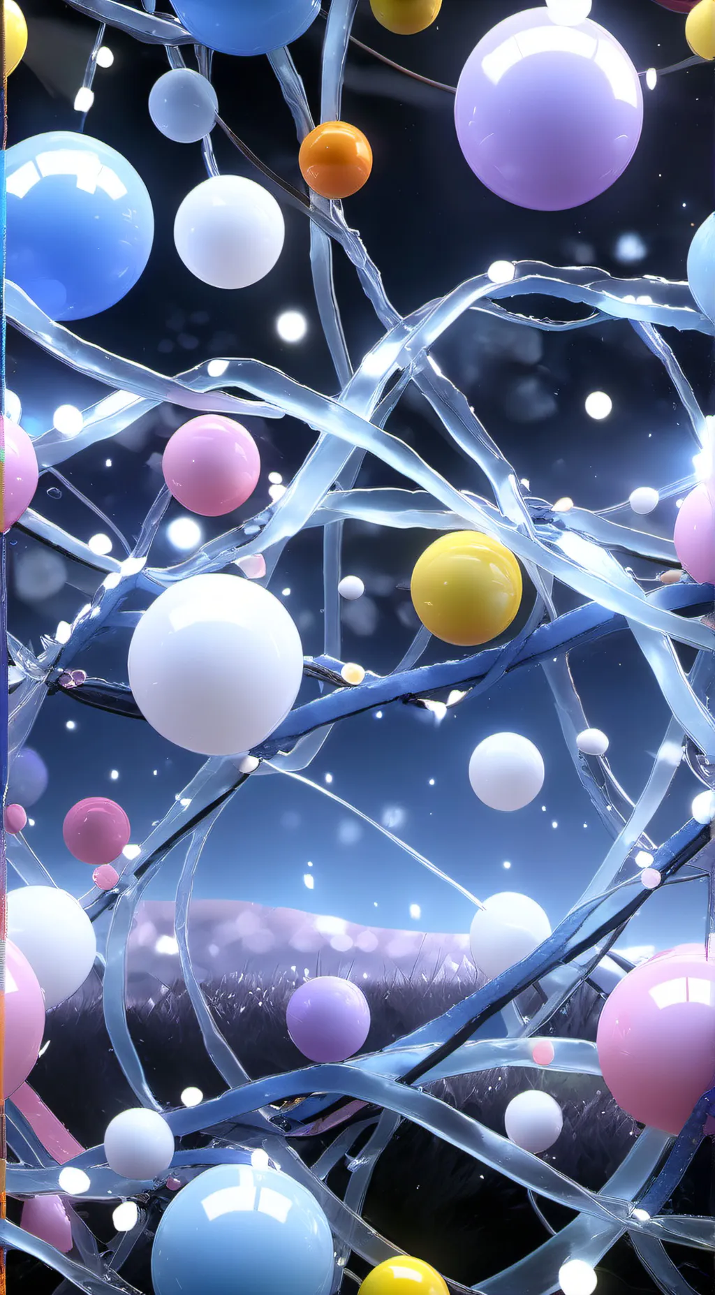 ai character: Emoji cat color au background