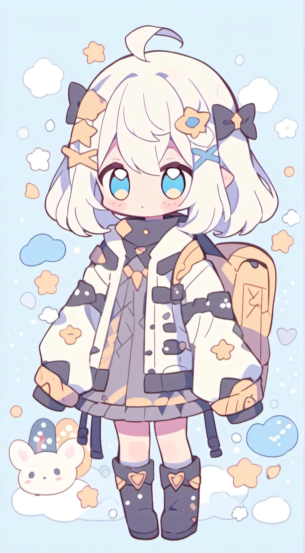 ai character: ella background