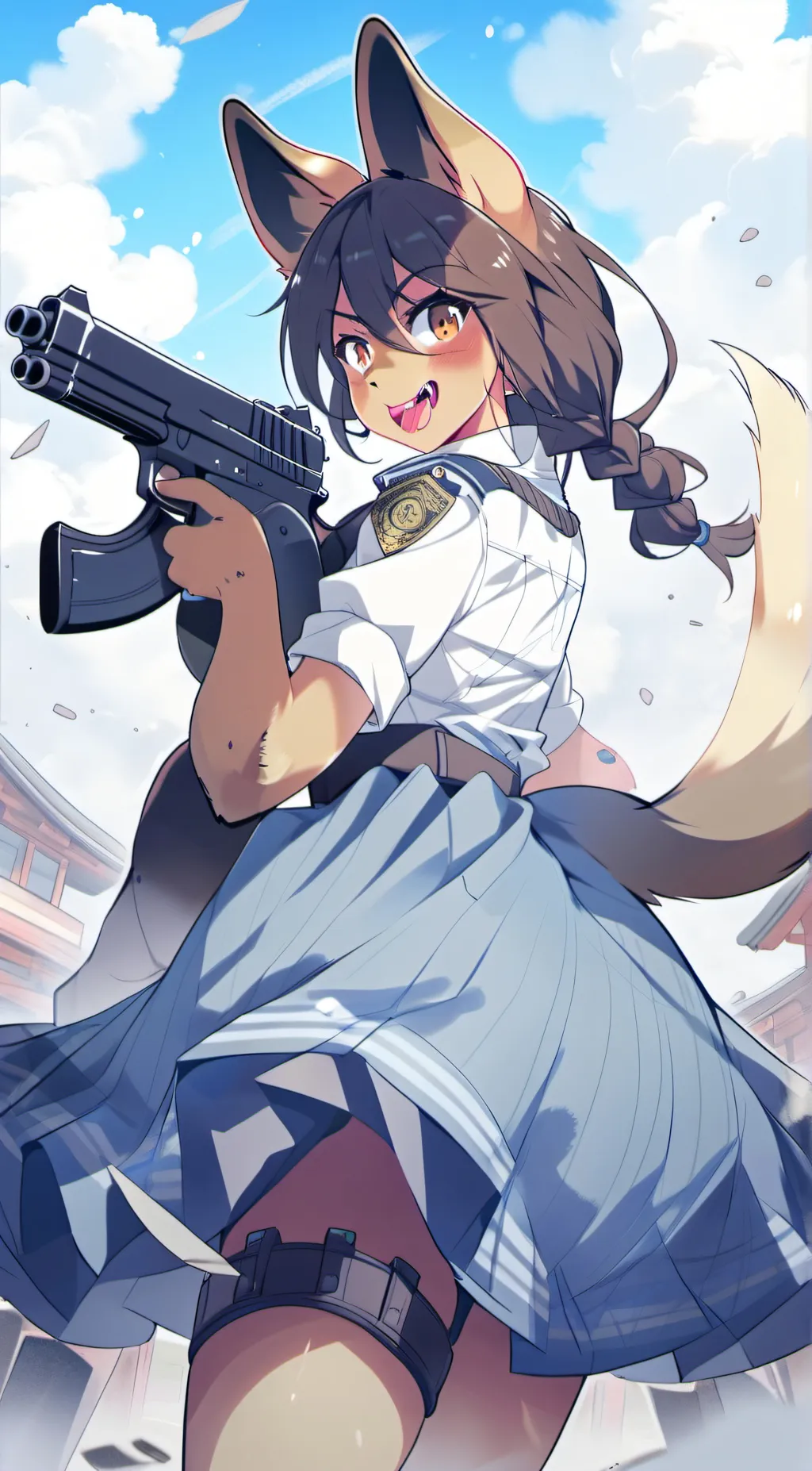 ai character: Max background