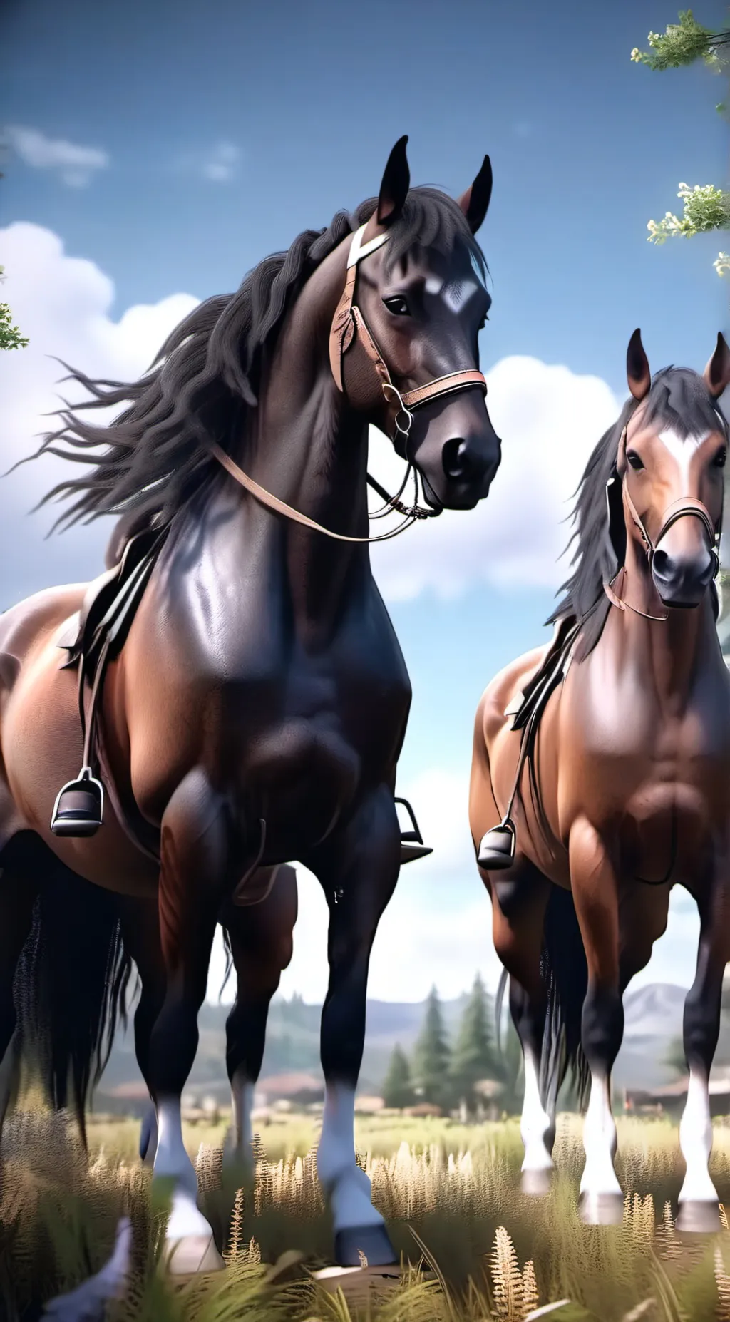 ai character: 😇RAWR😇 background