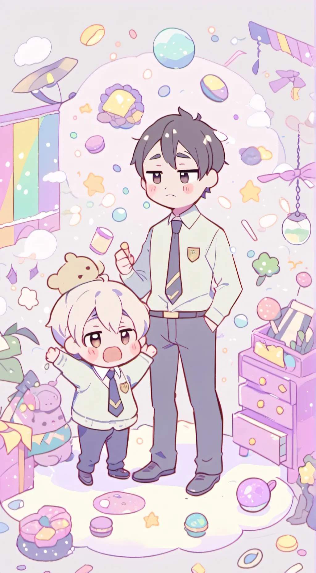 ai character: Adam background