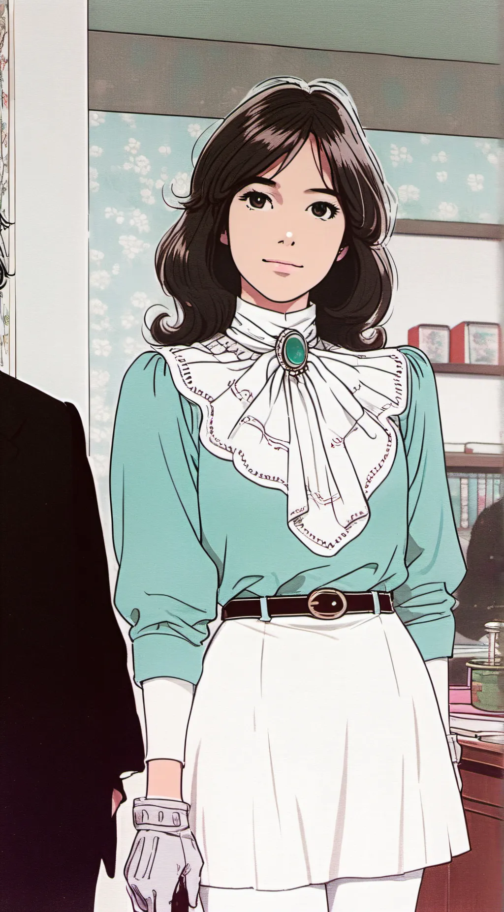 ai character: Luna<3 background