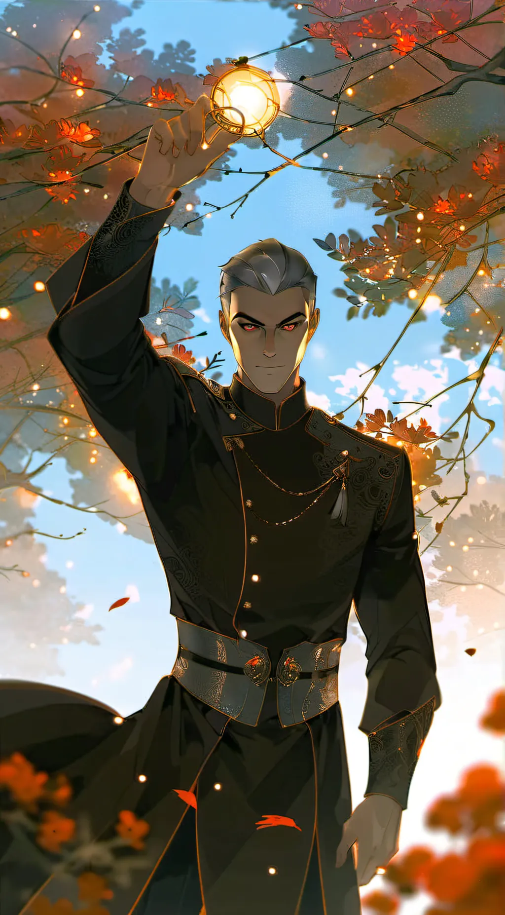 ai character: The night force background