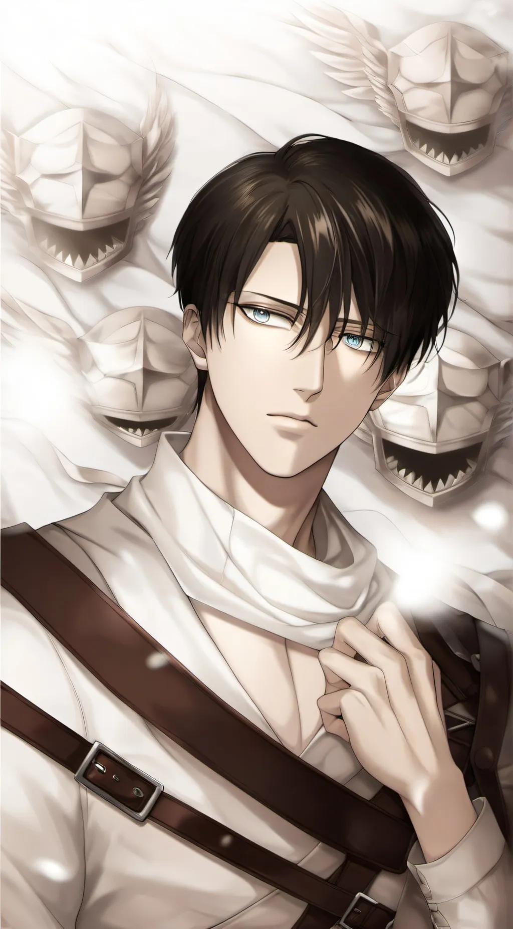 ai character: Levi ackerman  background