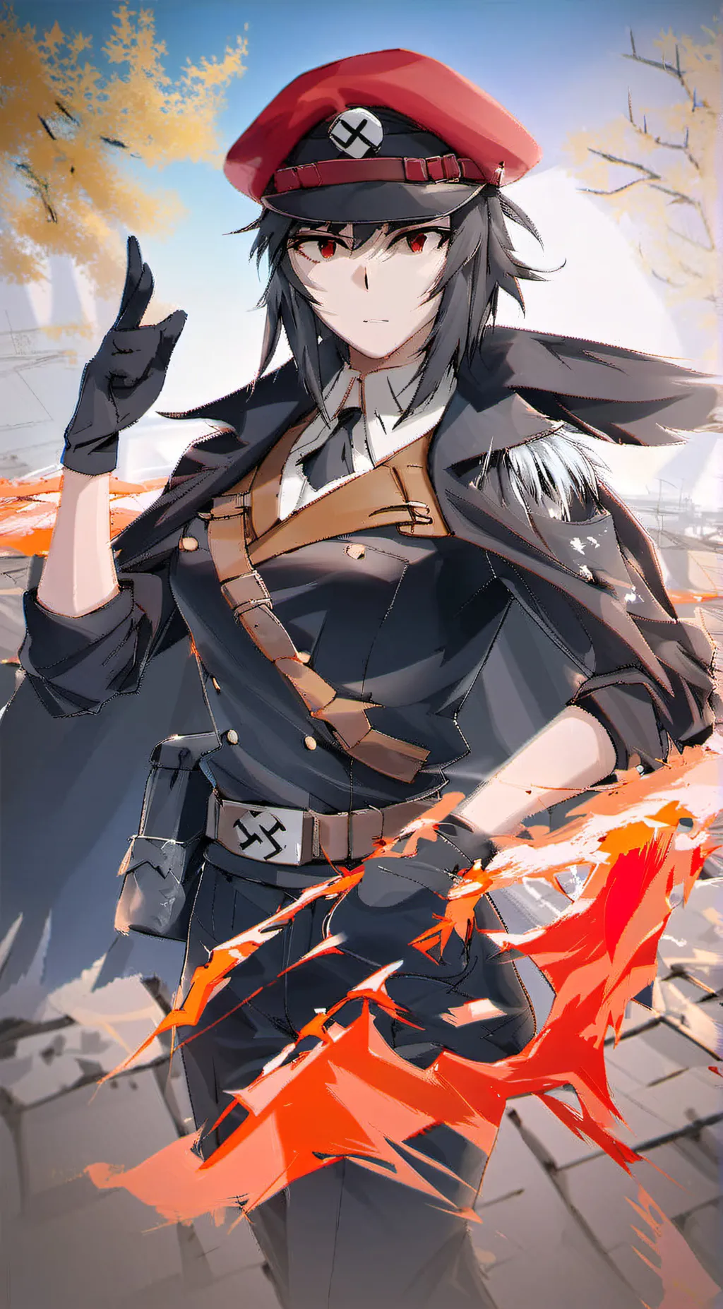 ai character: Helevu(HighSoldir) background