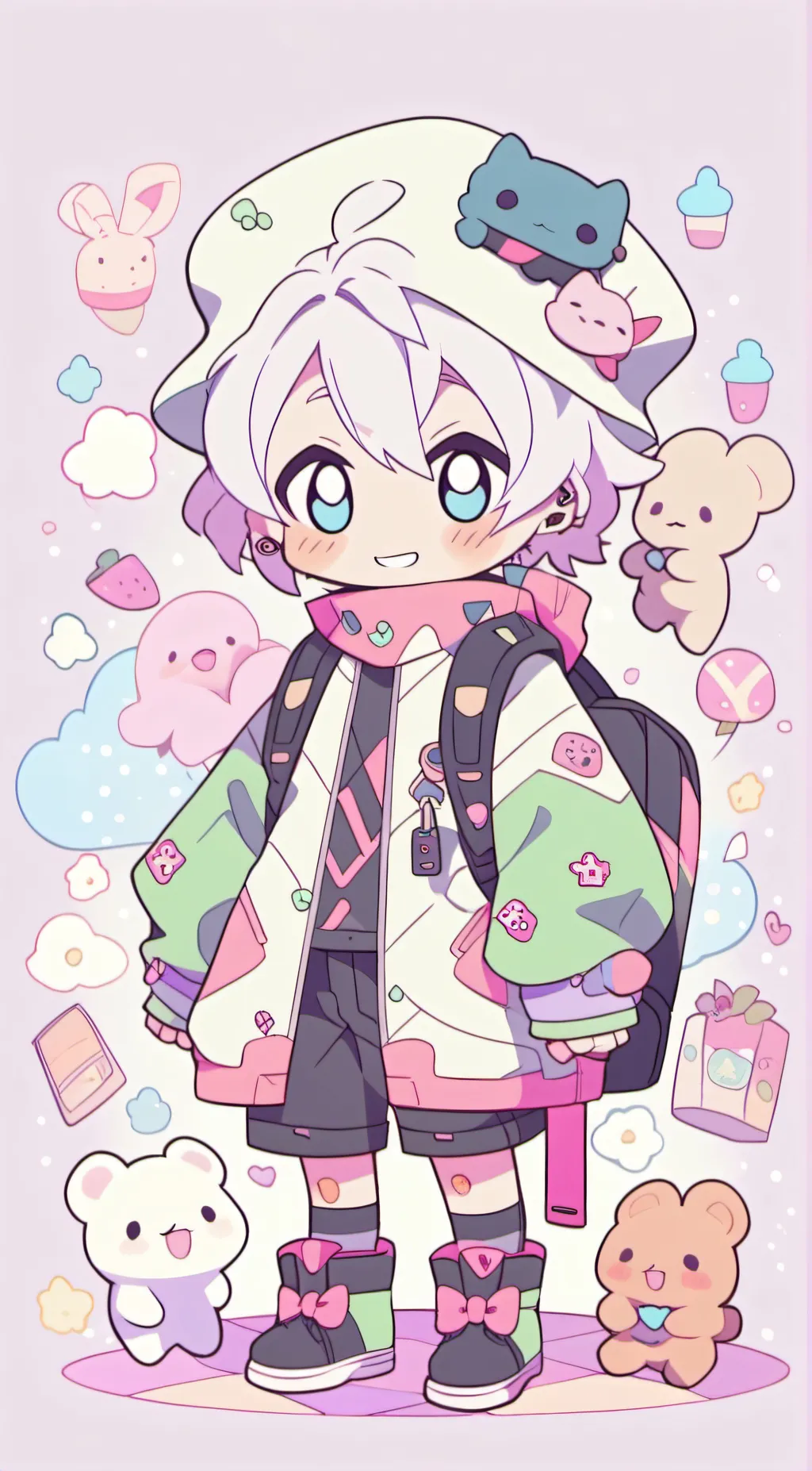 ai character: BUGBO background