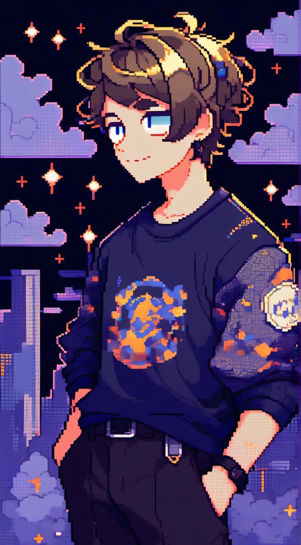 ai character: Dave (dnb) background