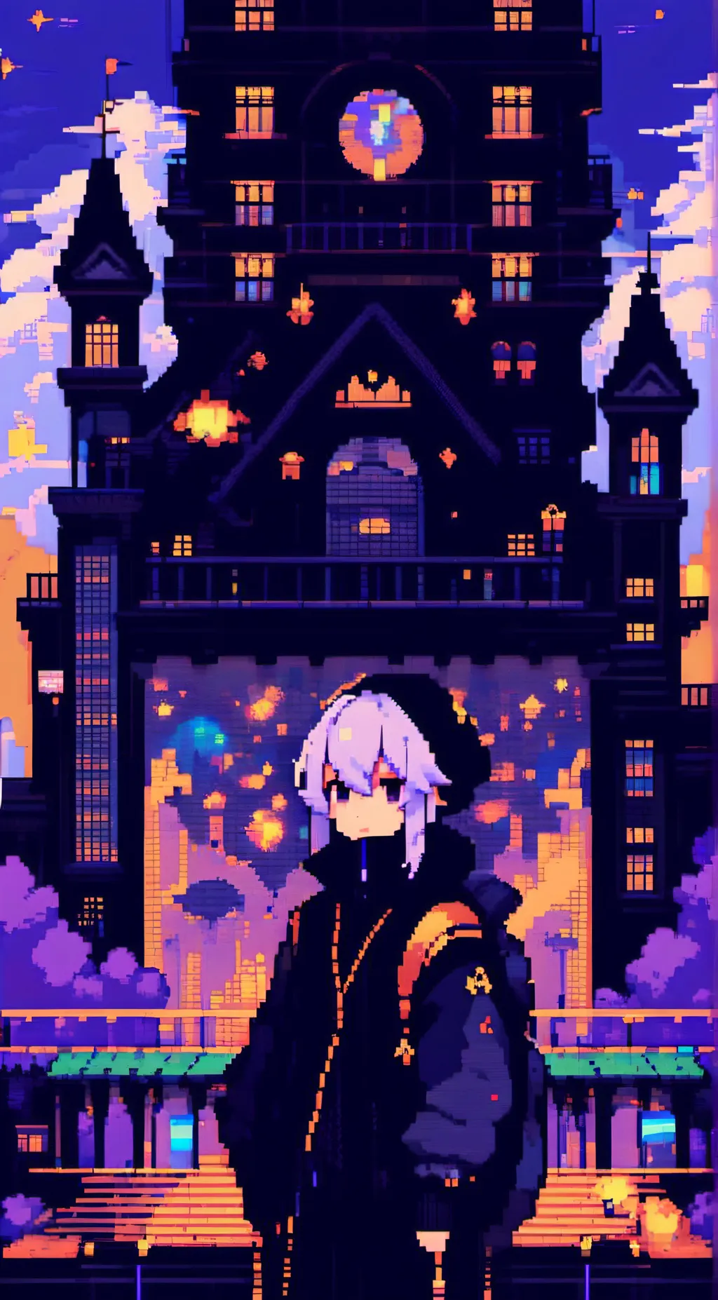 ai character: 🎃Hazel 🎃 background