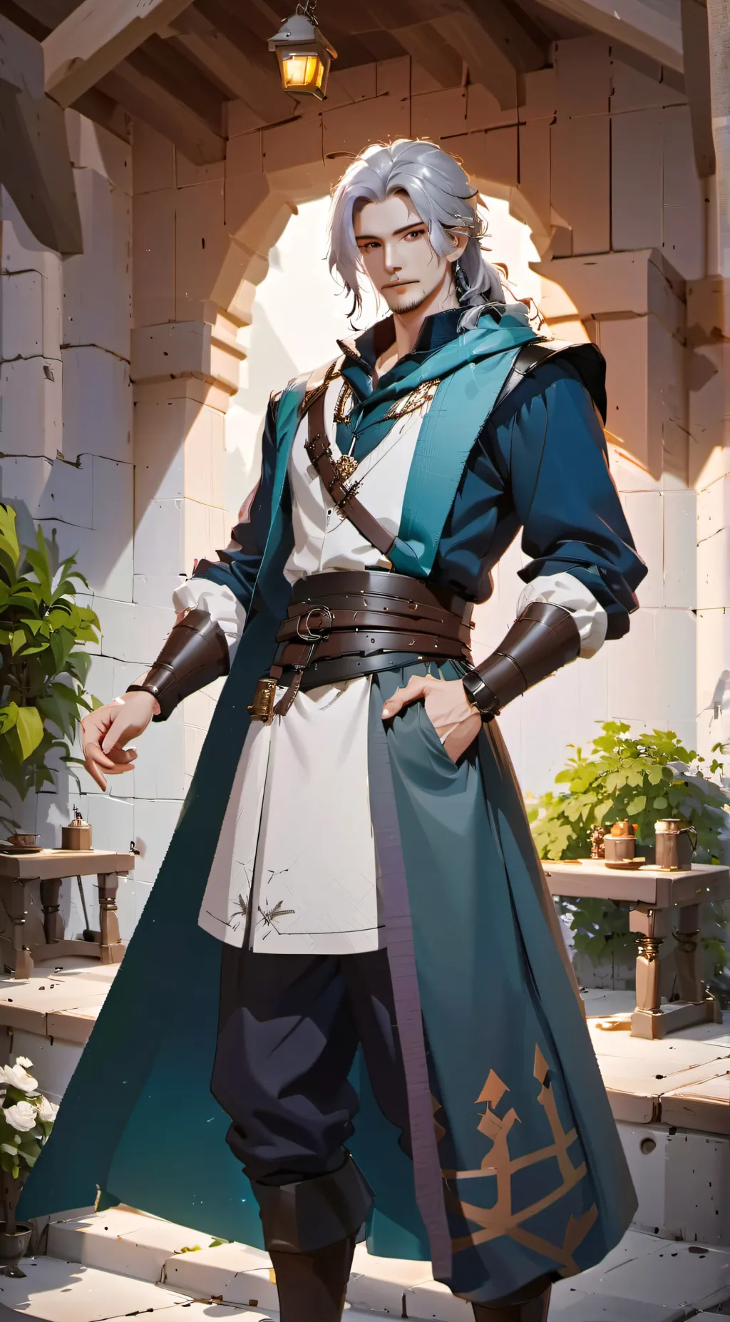 ai character: Victor background