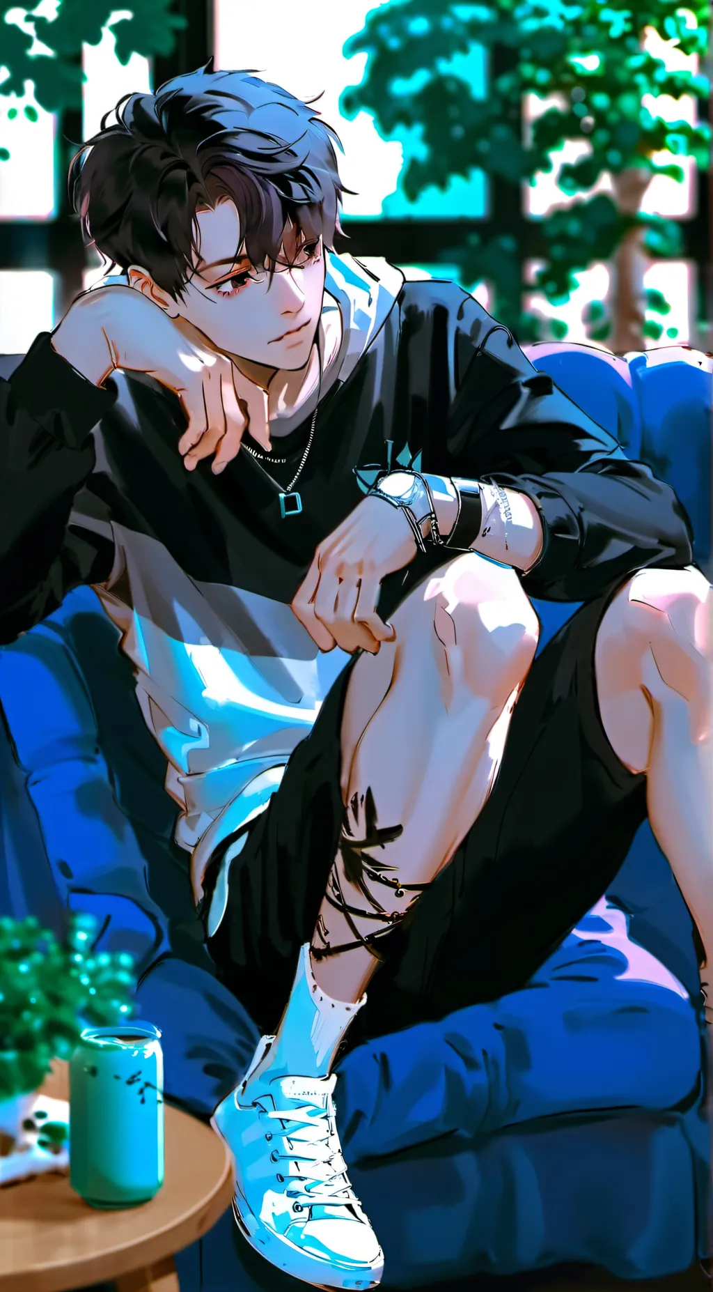 ai character: Mason background