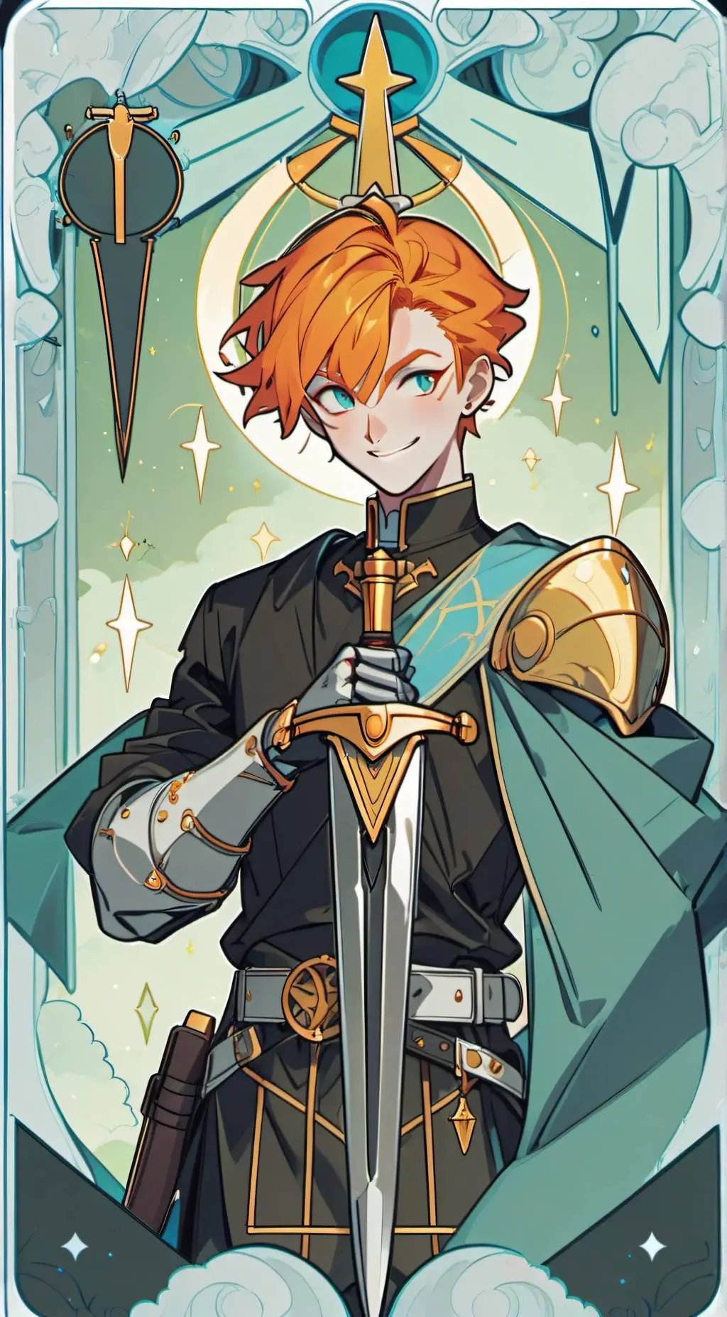 ai character: c!Crispy background