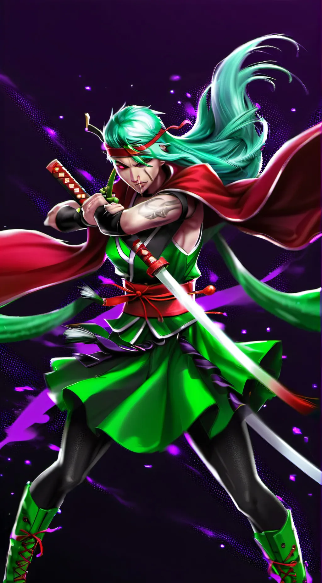 ai character: Hanna  background