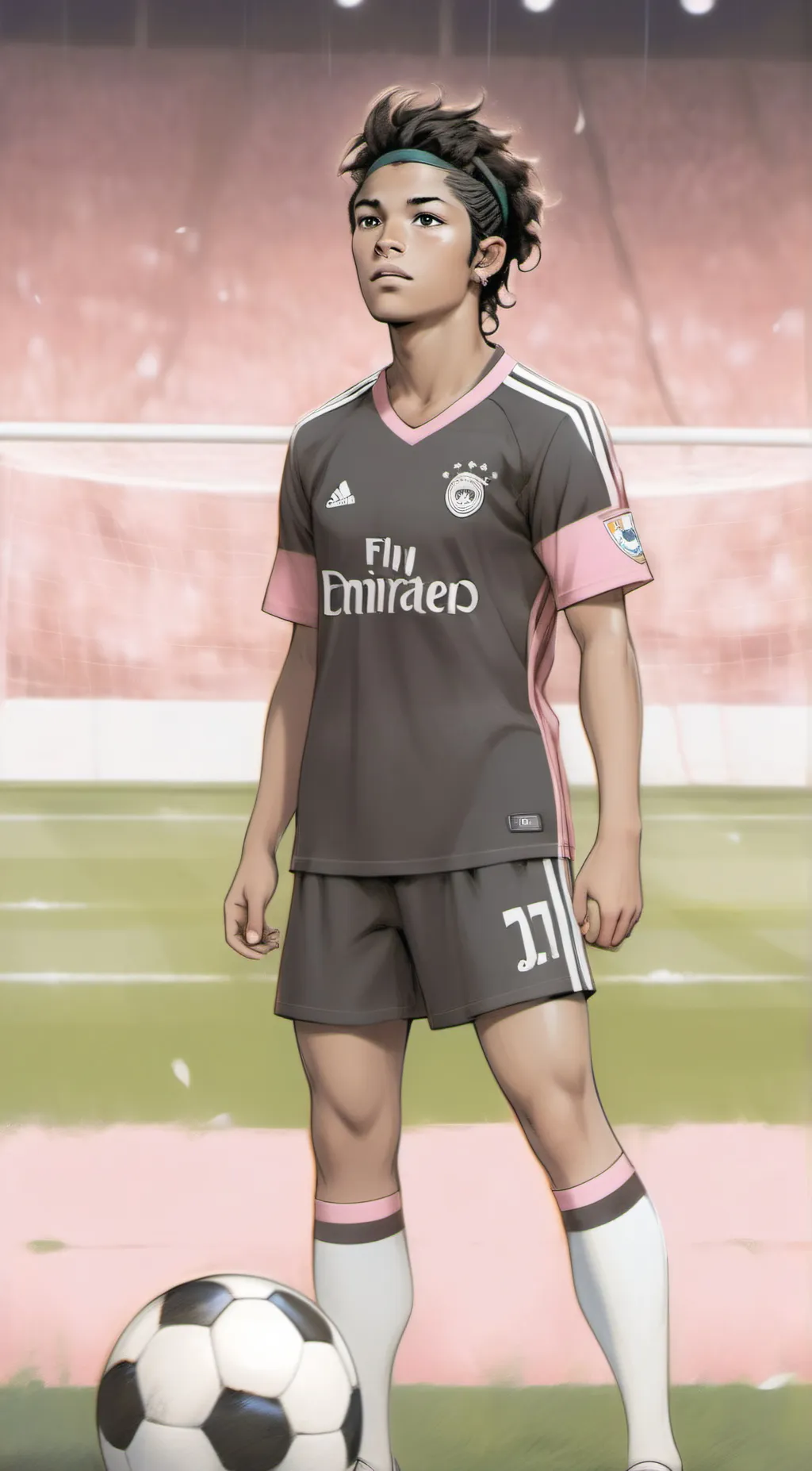 ai character: Ronaldo background