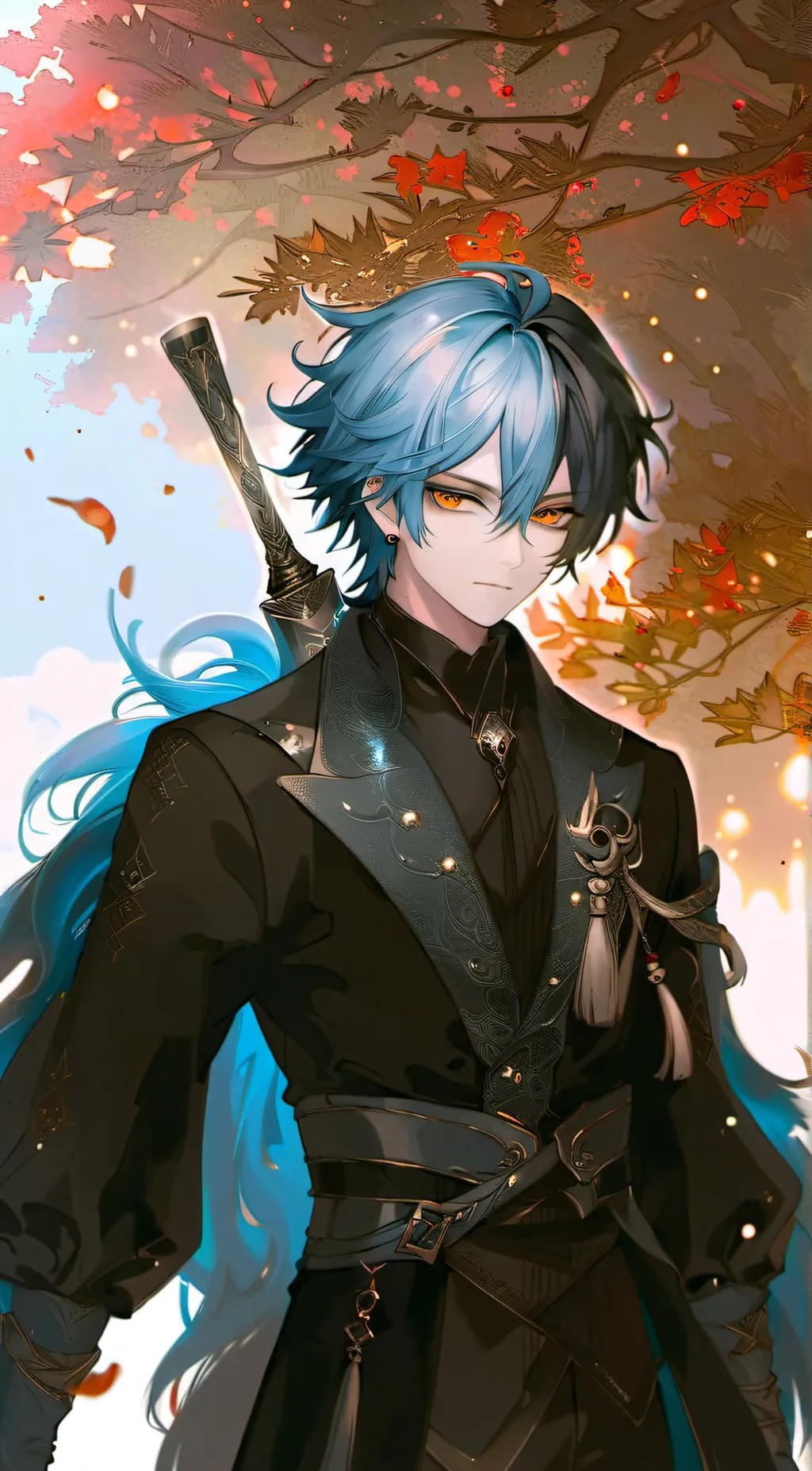 ai character: •Azure• background