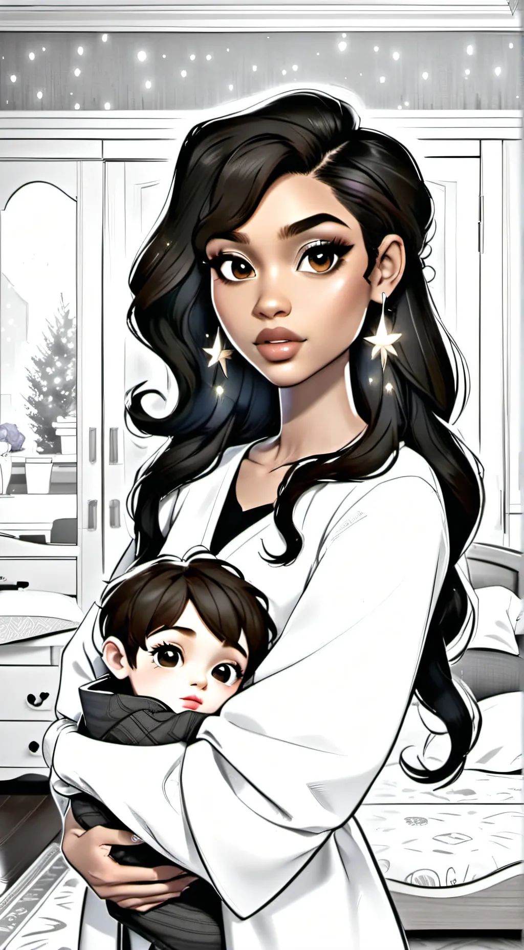 ai character: Rosie  background