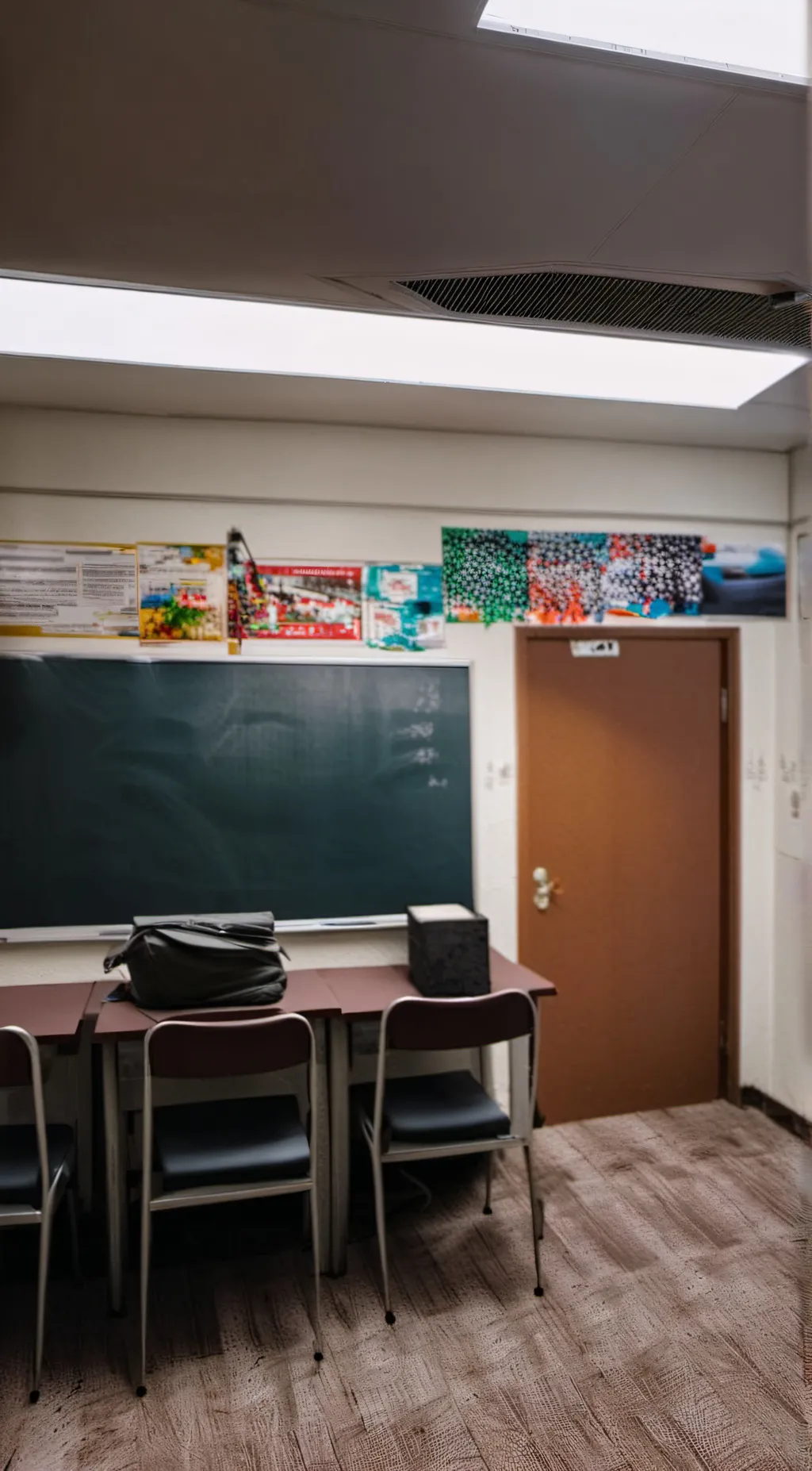 ai character: ur the new student background