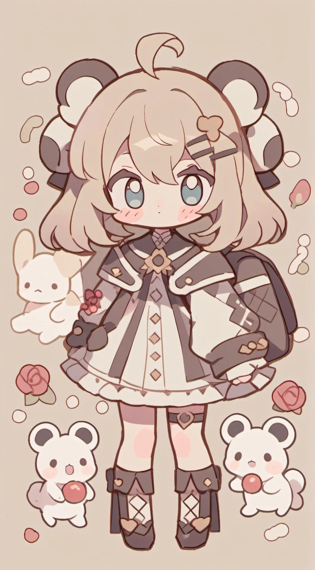 ai character: Pixie and Pilo background