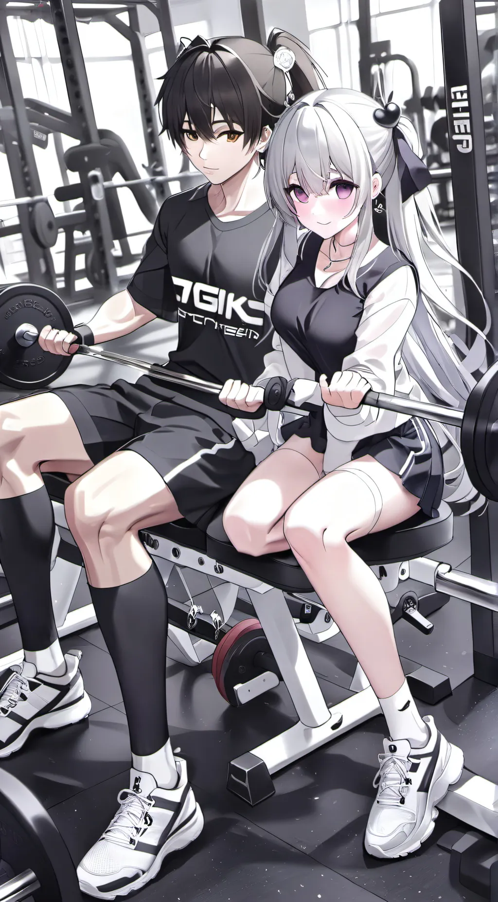 ai character: Jack and Jennie background