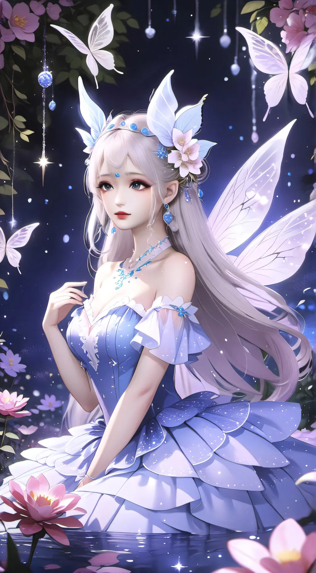 ai character: Meeka  background