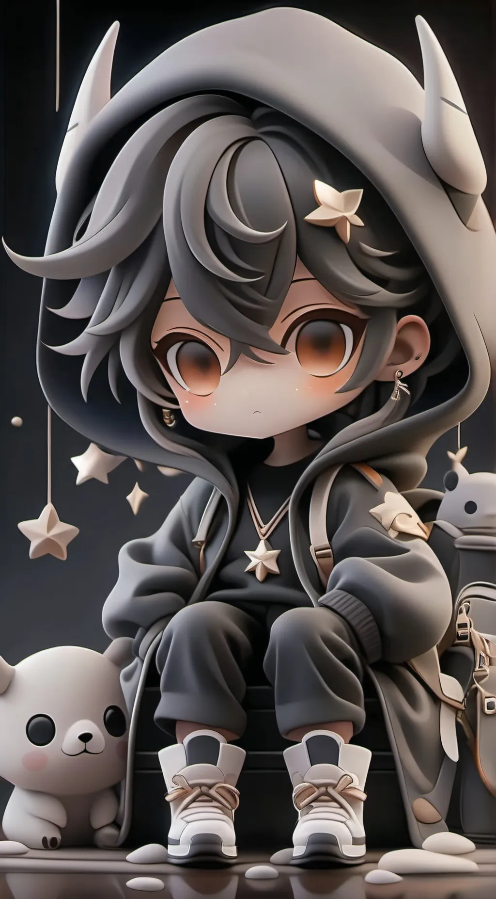 ai character: Devin background