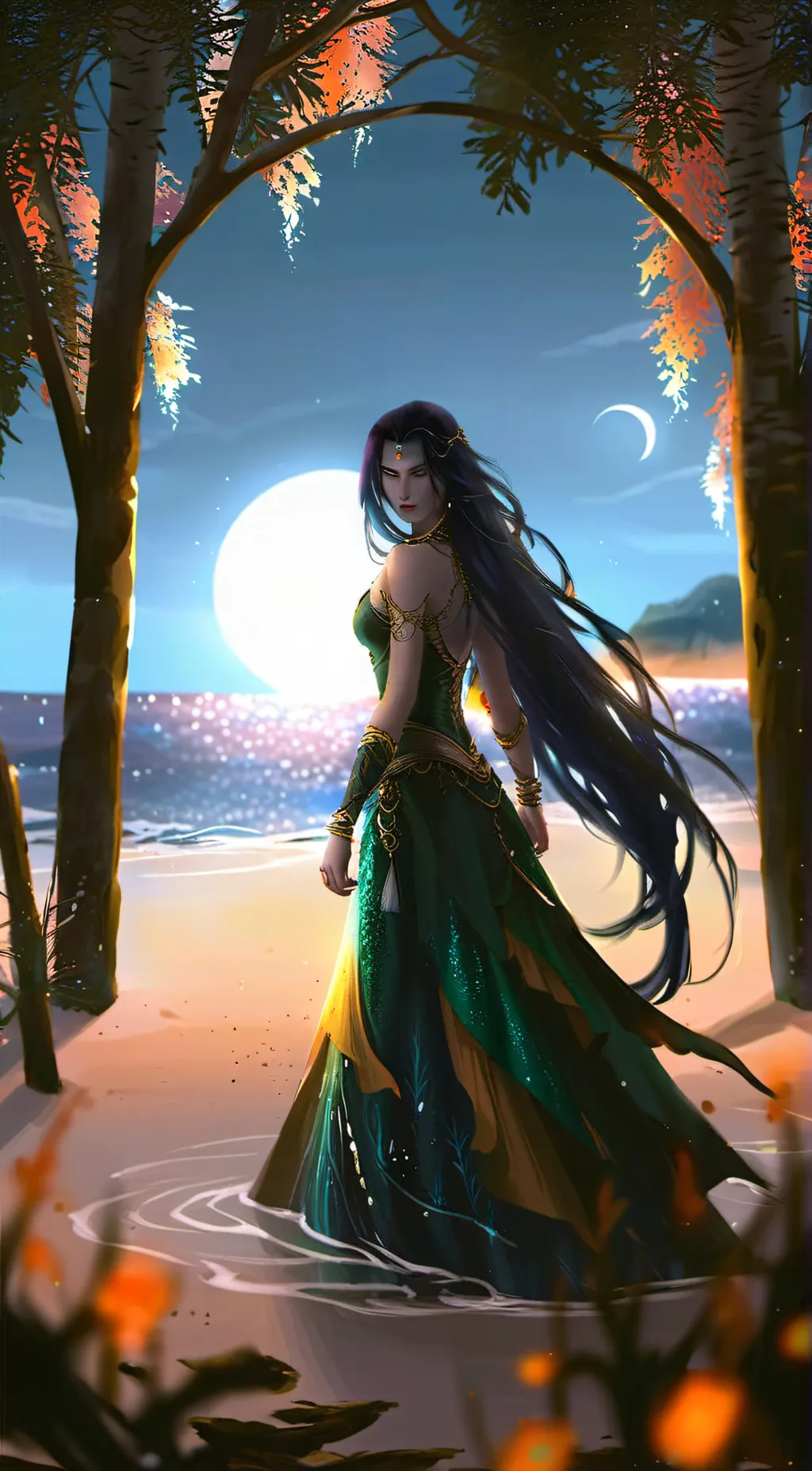 ai character: ᰔᩚbellaᰔᩚ background