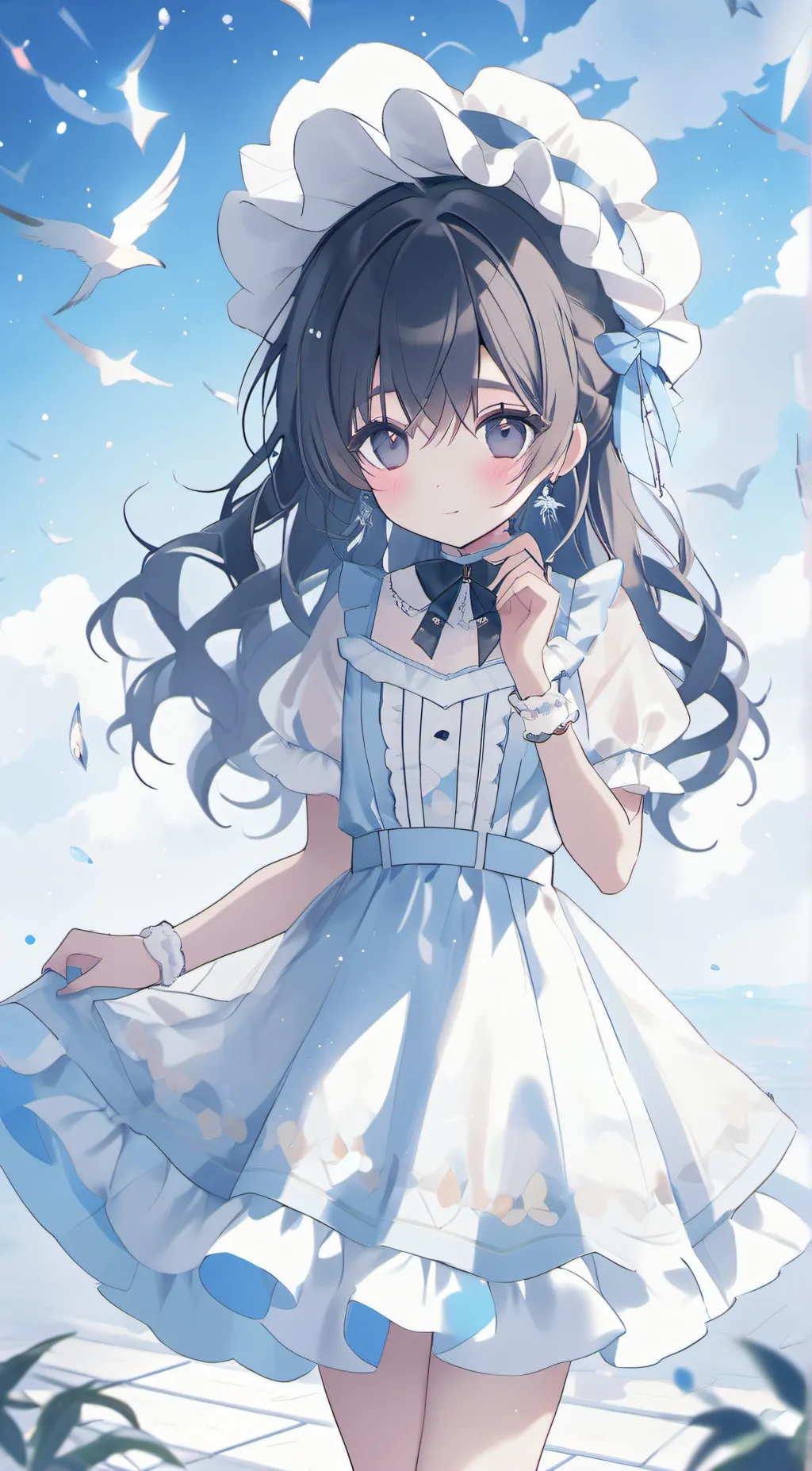 ai character: emily background