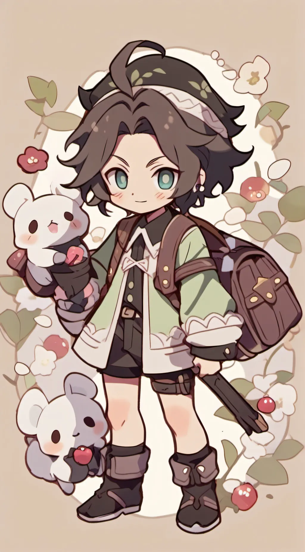 ai character: Broly background