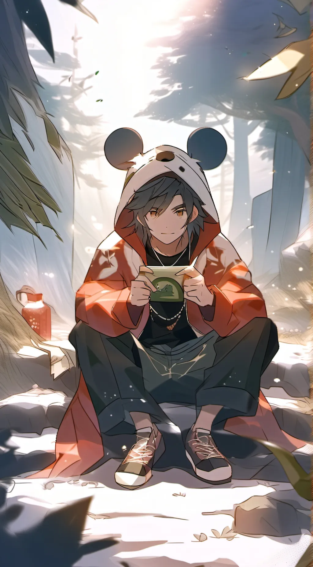 ai character: Aaron background