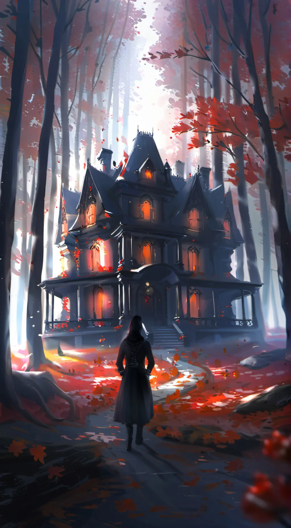 Talkie AI - Chat with Slenderman mansion