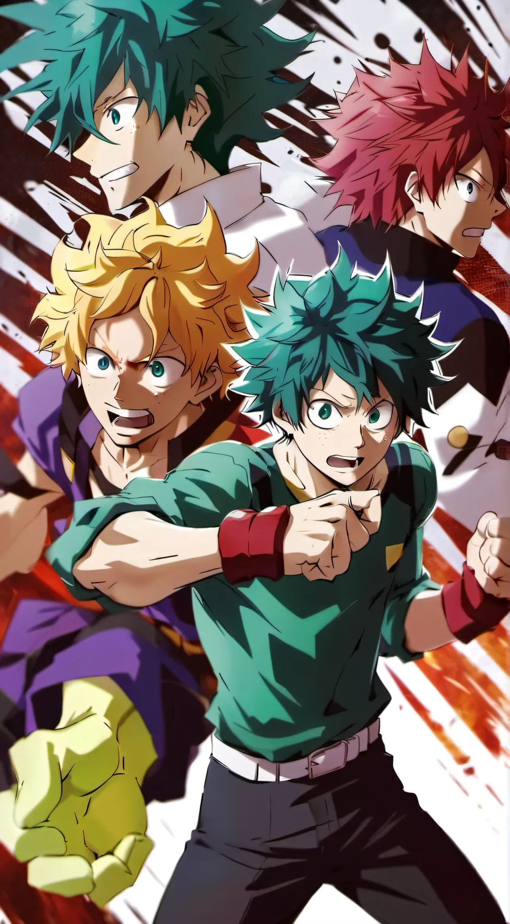 ai character: MHA season 3 background