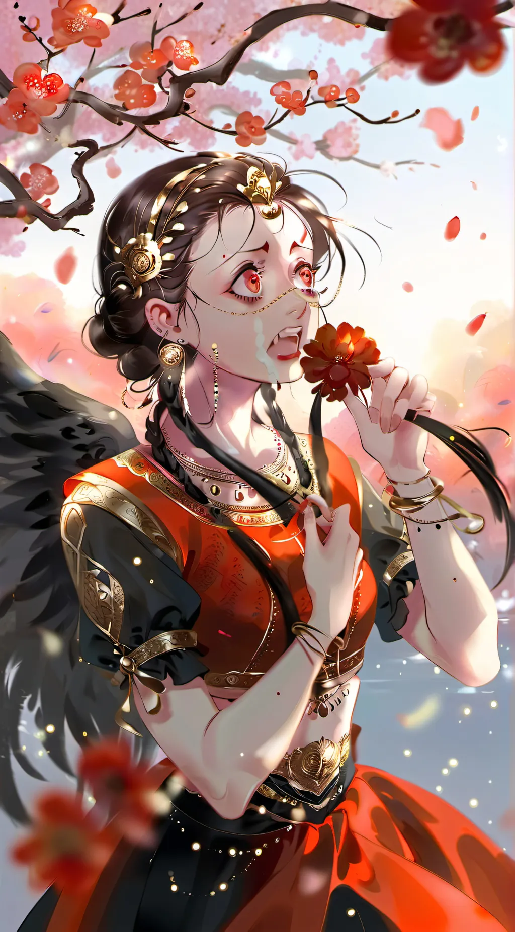 ai character: Amy  background