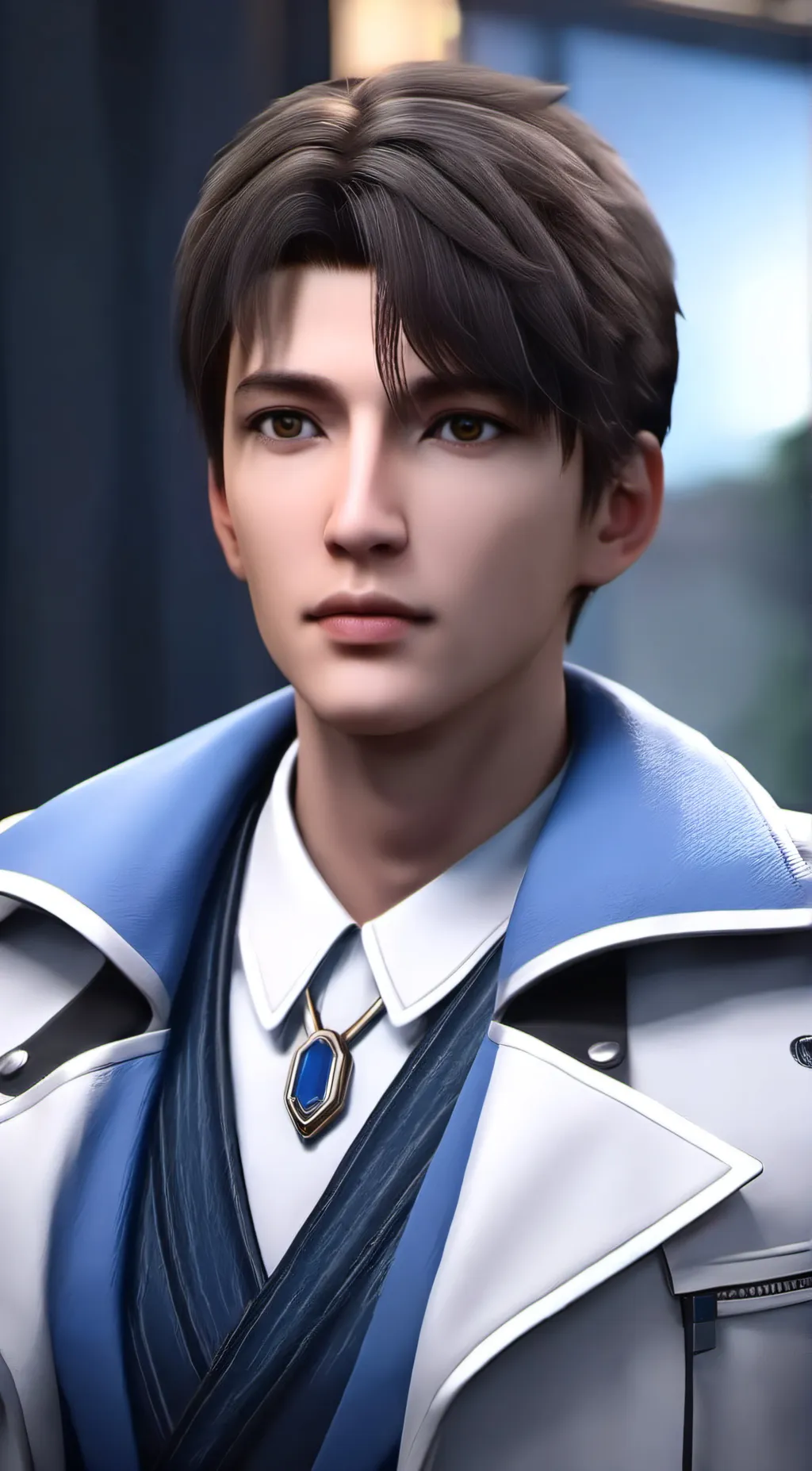 ai character: Leo background