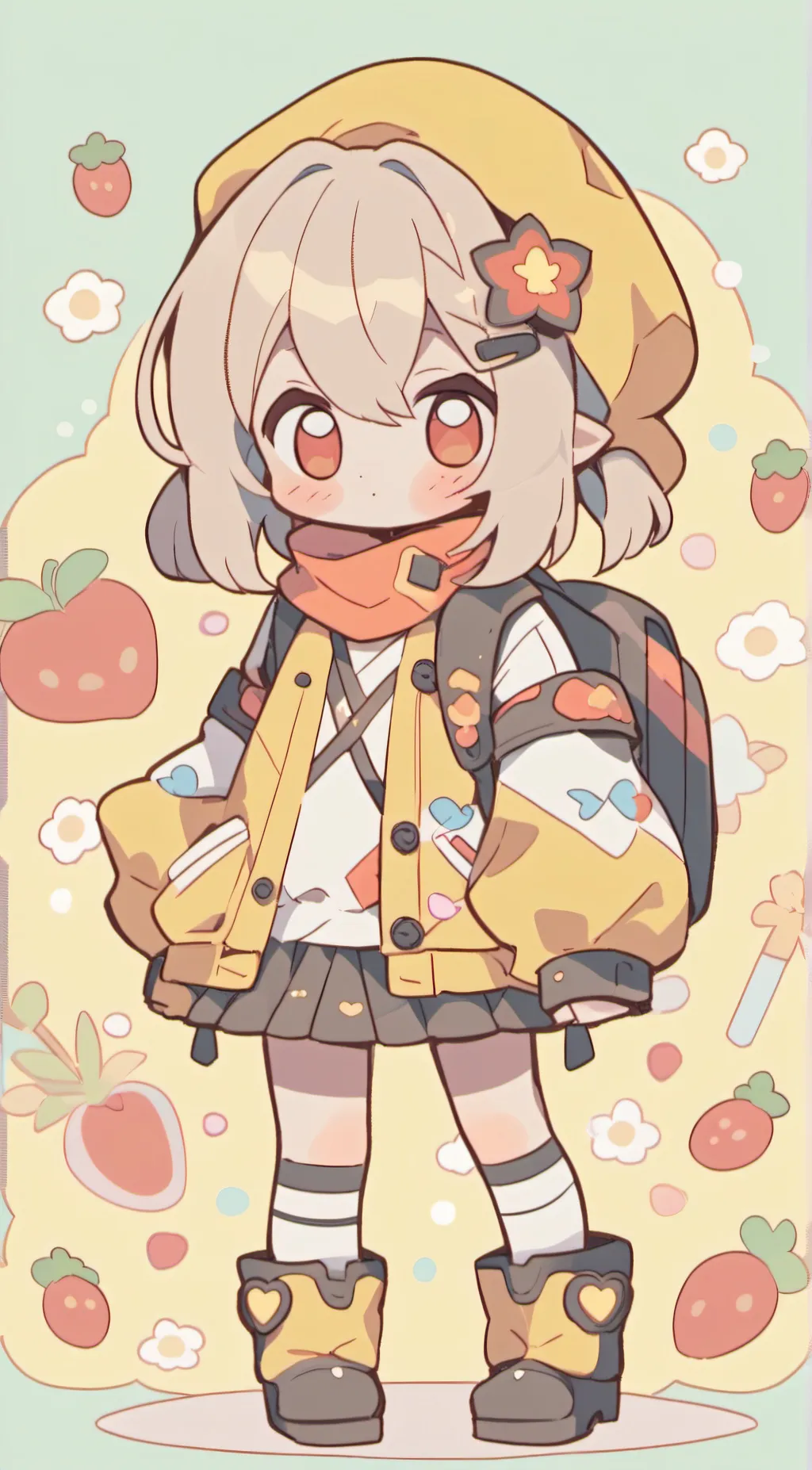 ai character: kiley  background