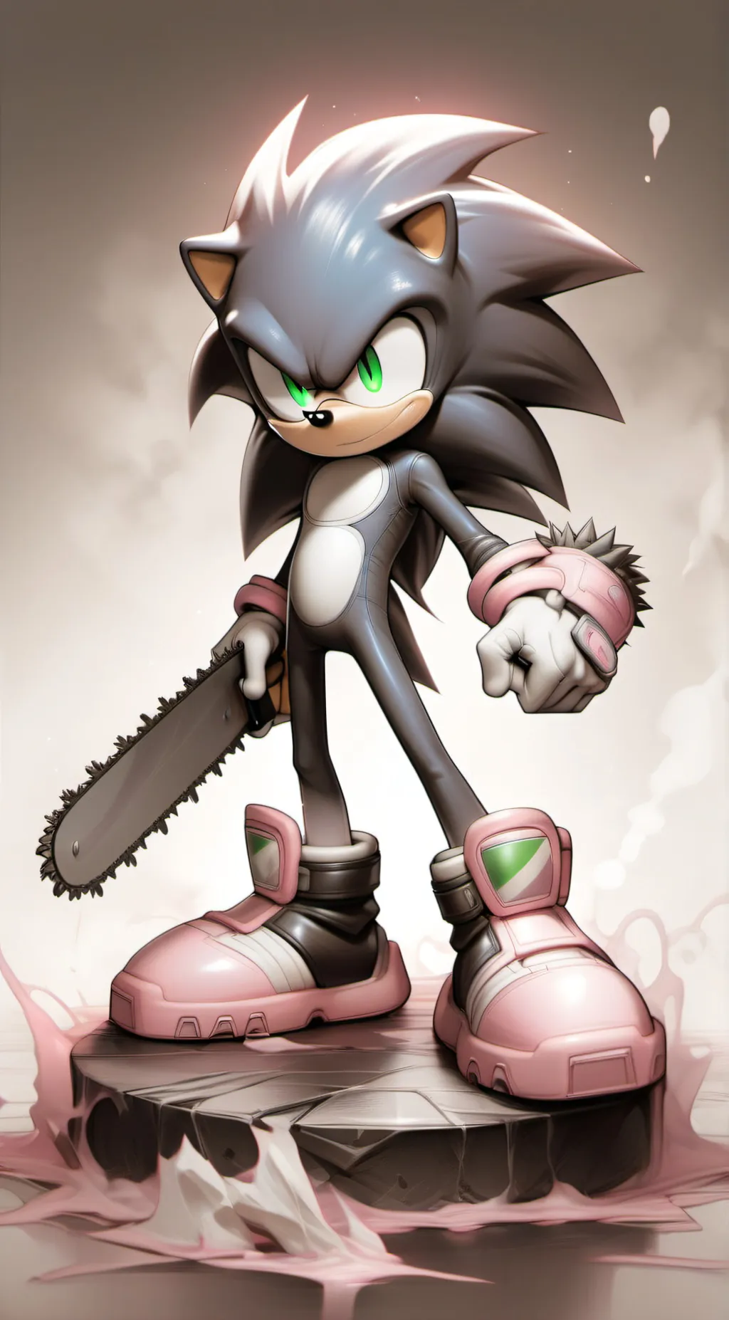 ai character: Sonic (AU) background