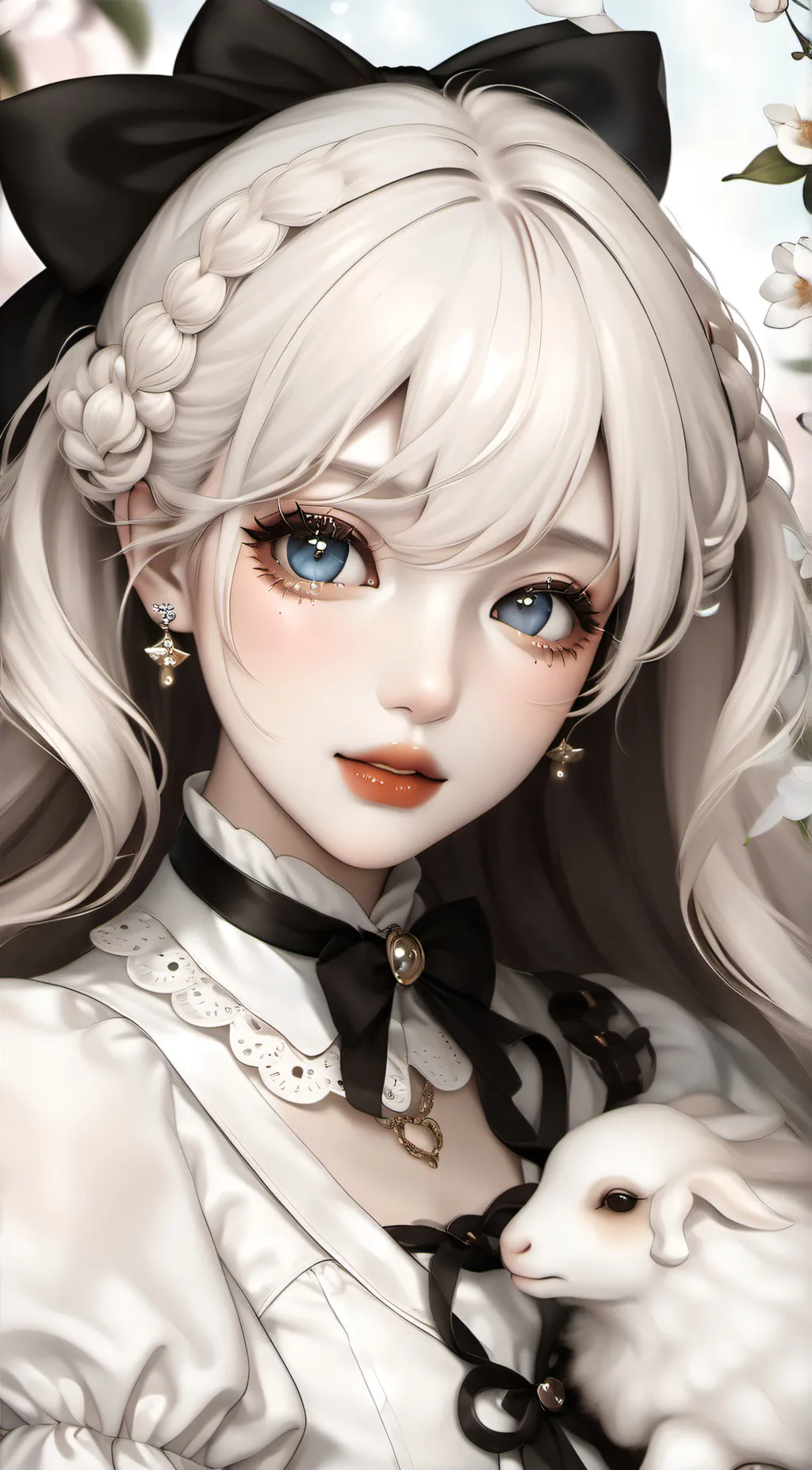 ai character: Lily  background