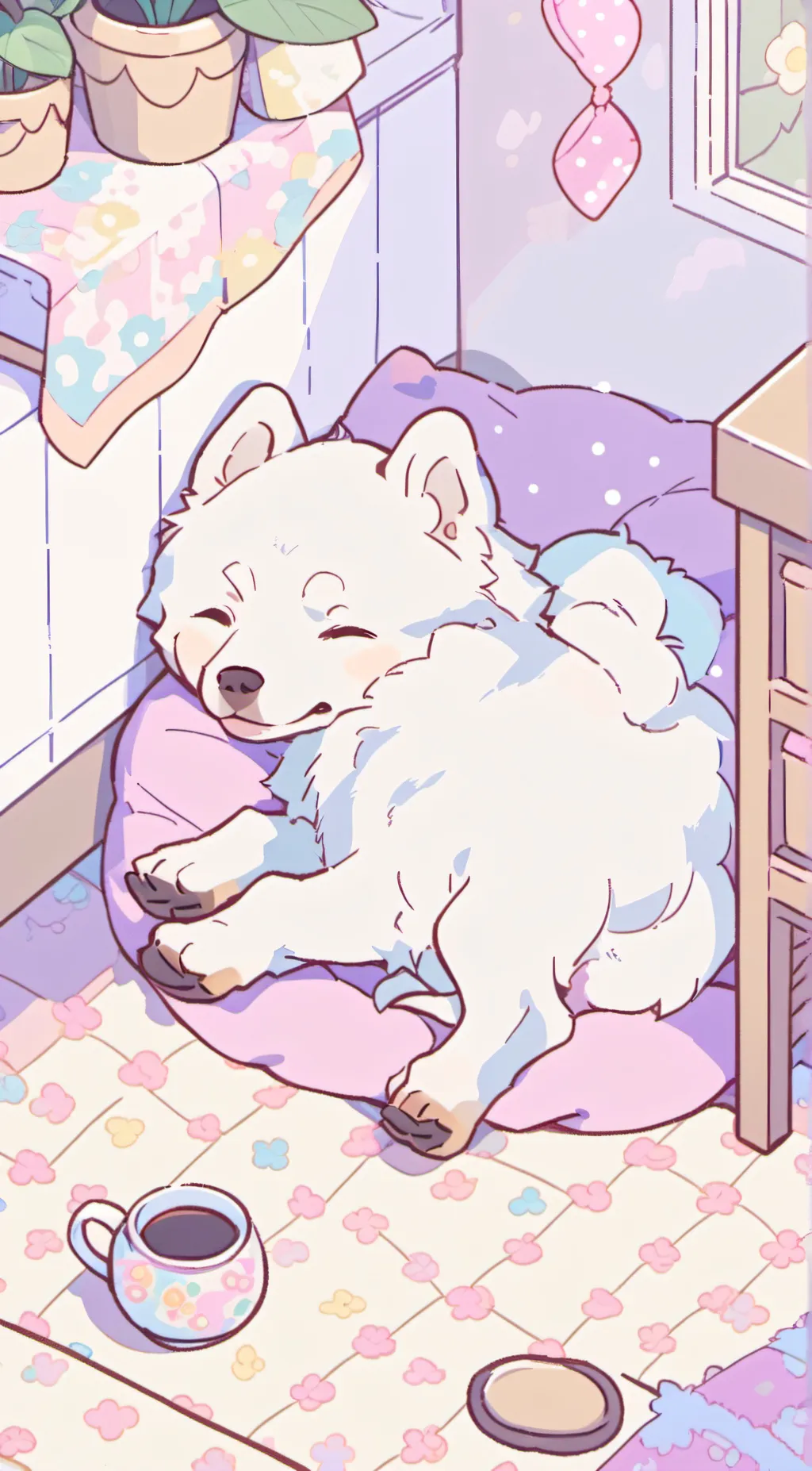 ai character: William Aftons dog background