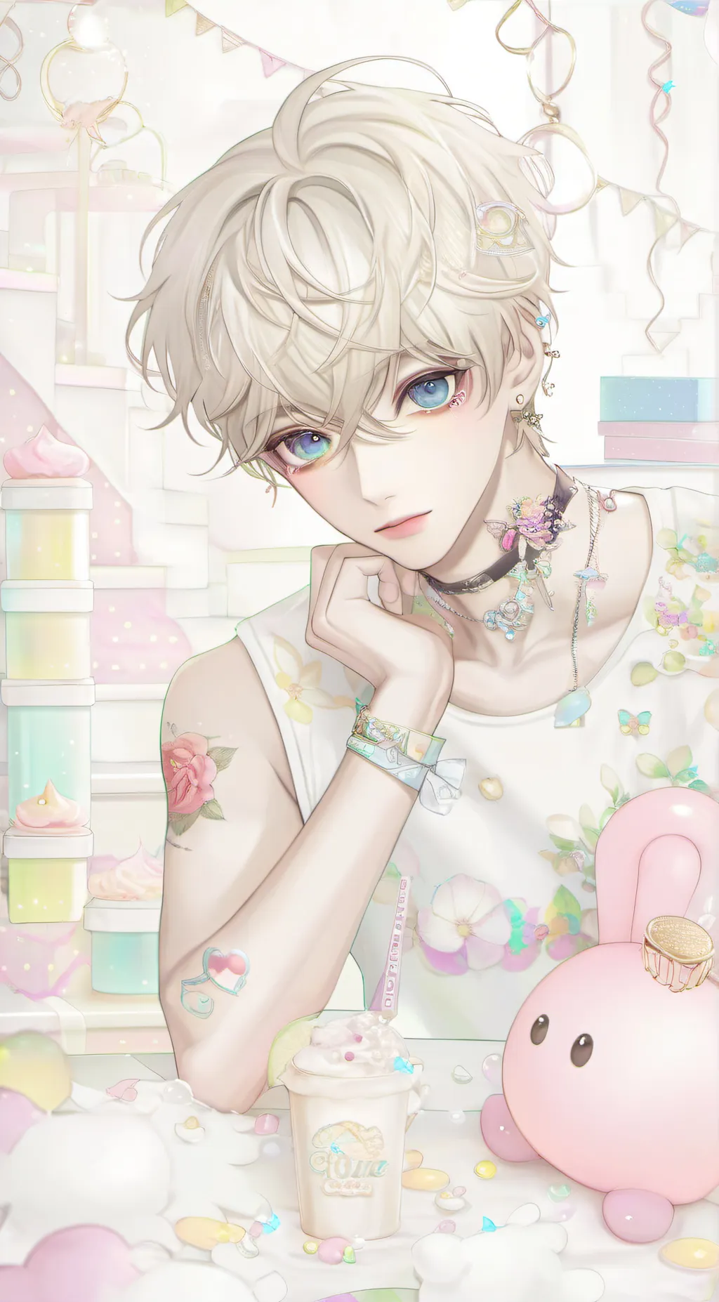 ai character: Max background