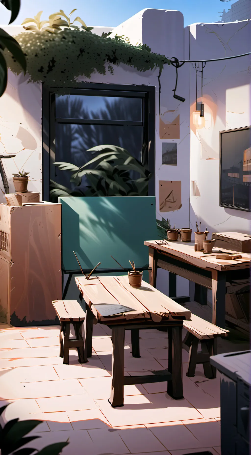 ai character: The Puke School  background