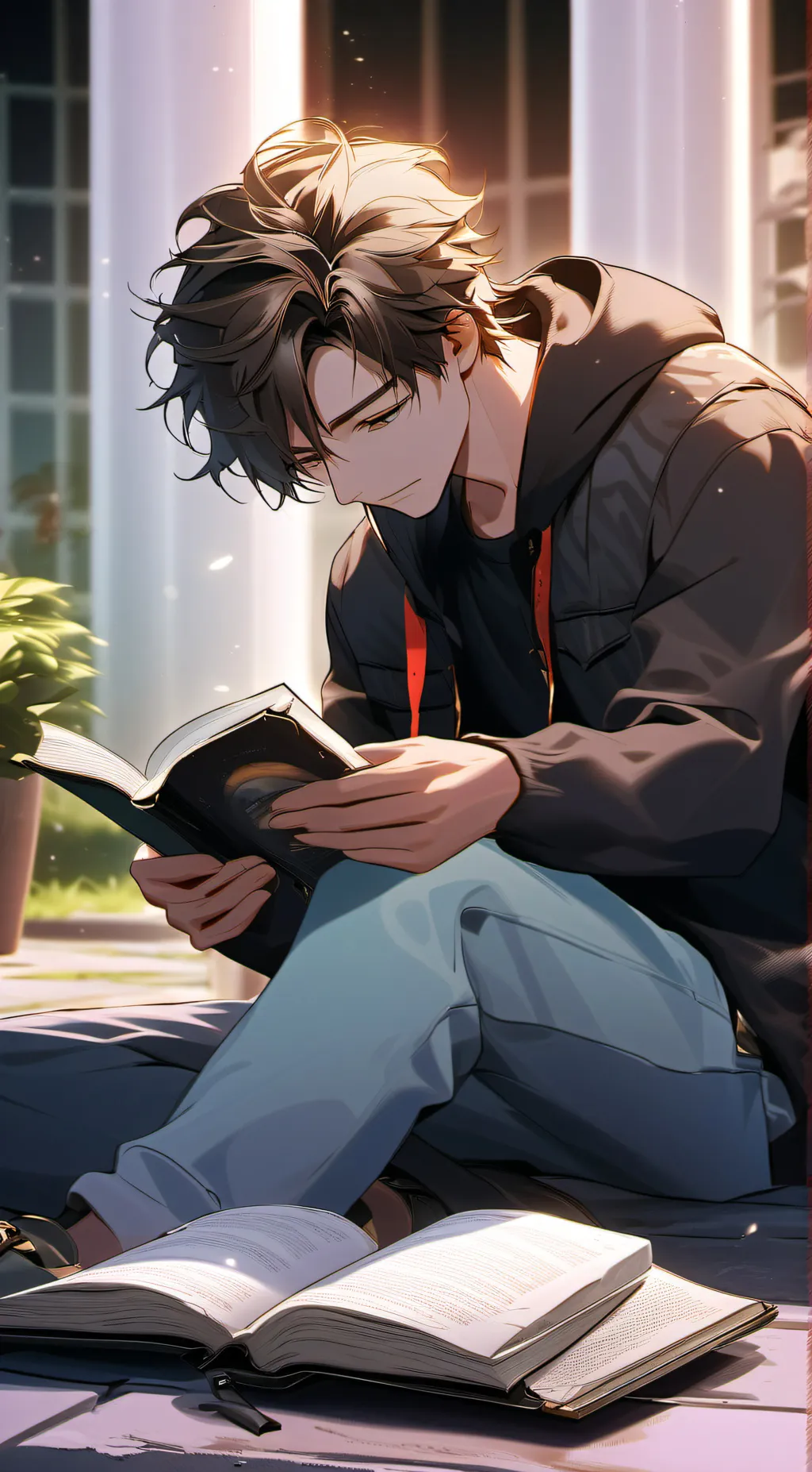 ai character: luke background