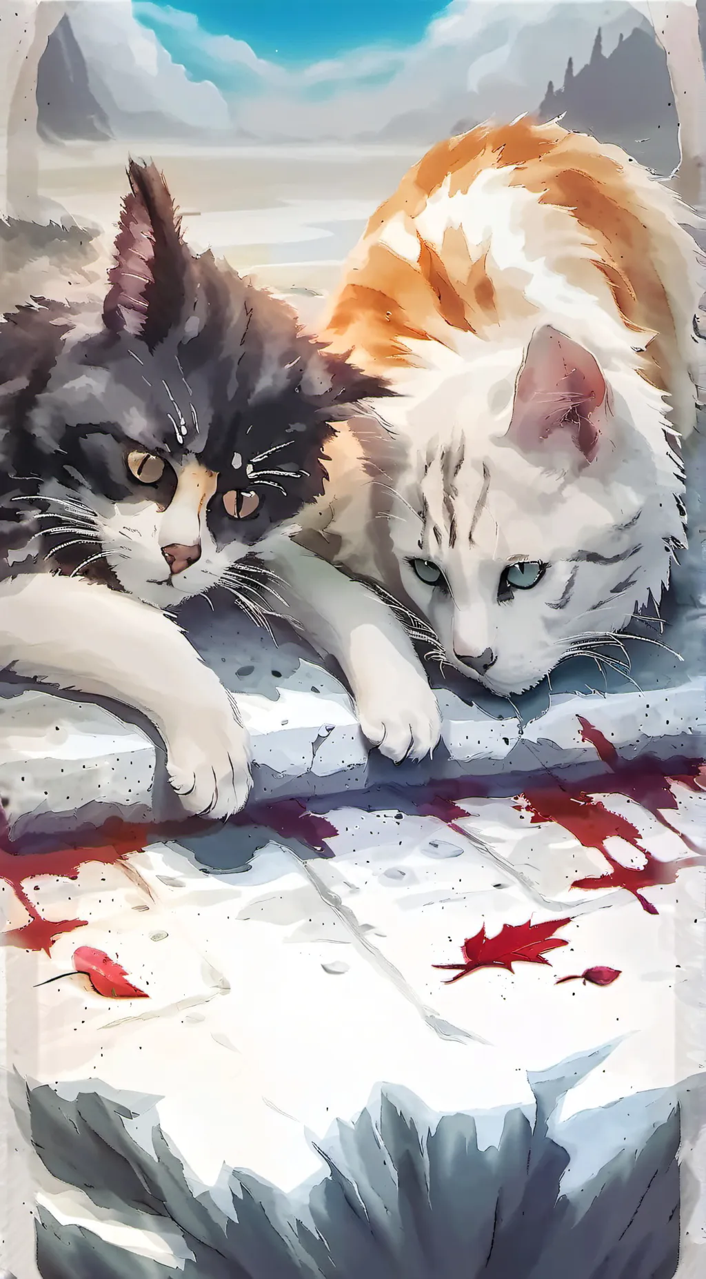 ai character: War Ended... [WC] background