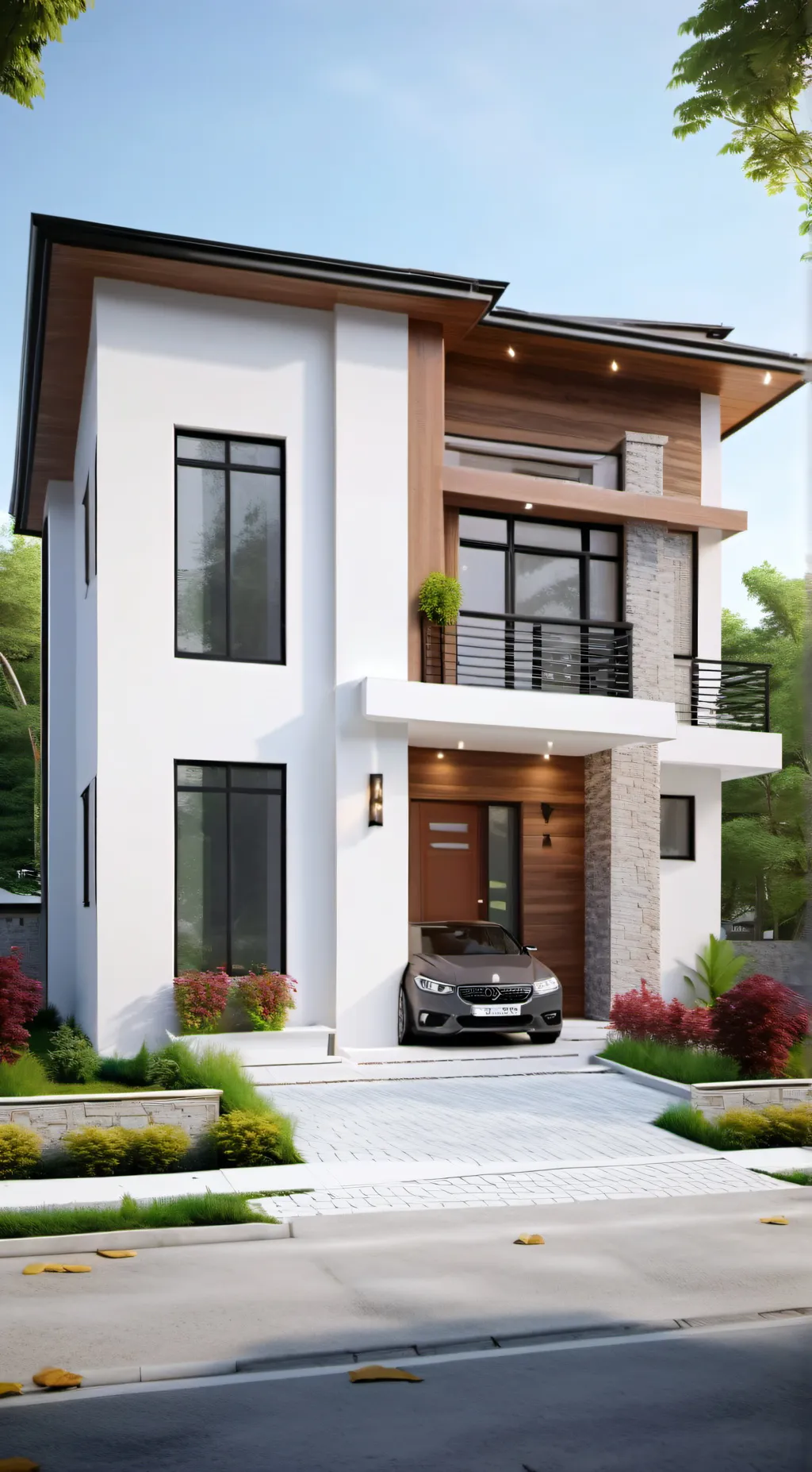 ai character: sun and moon background