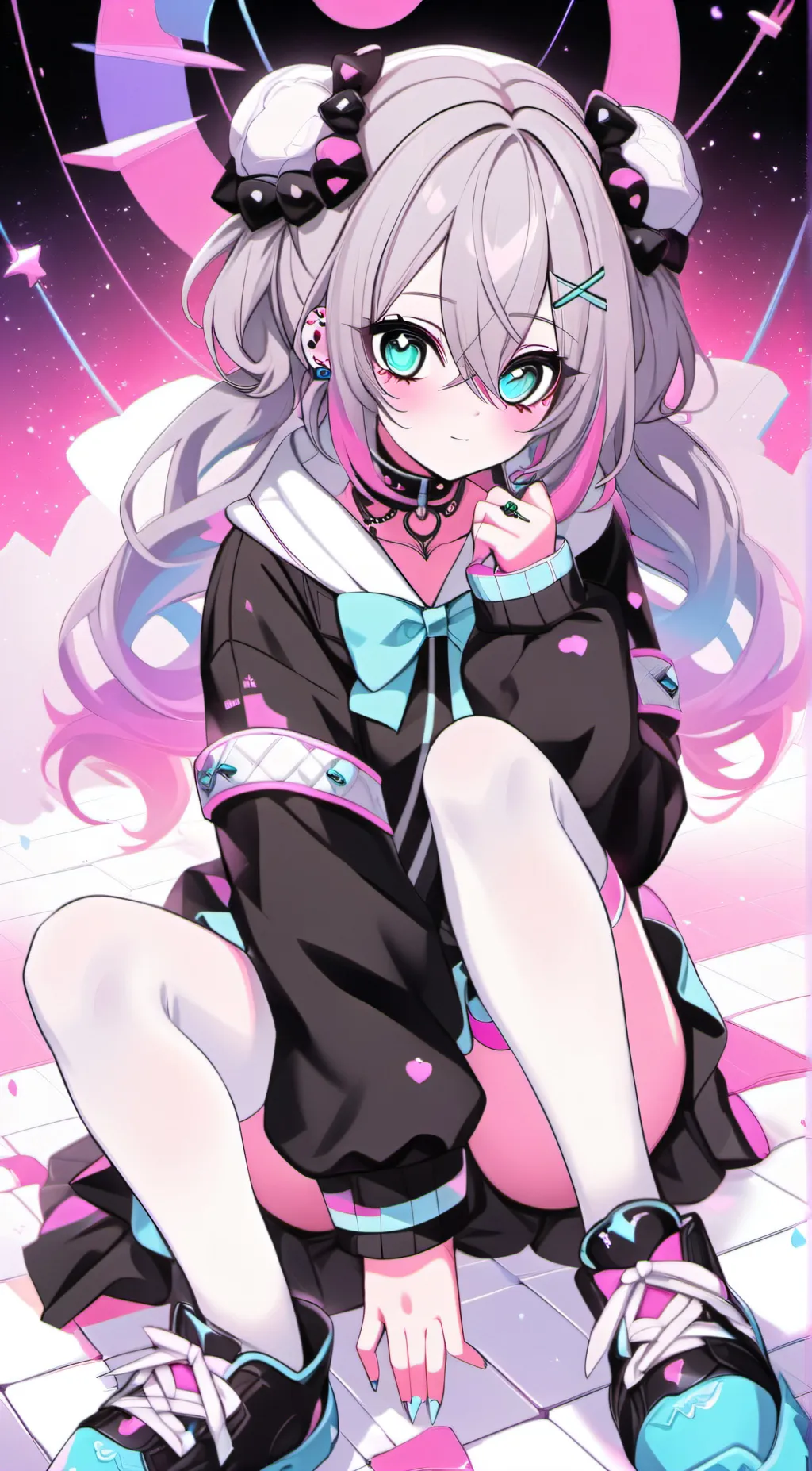 ai character: Lana  background