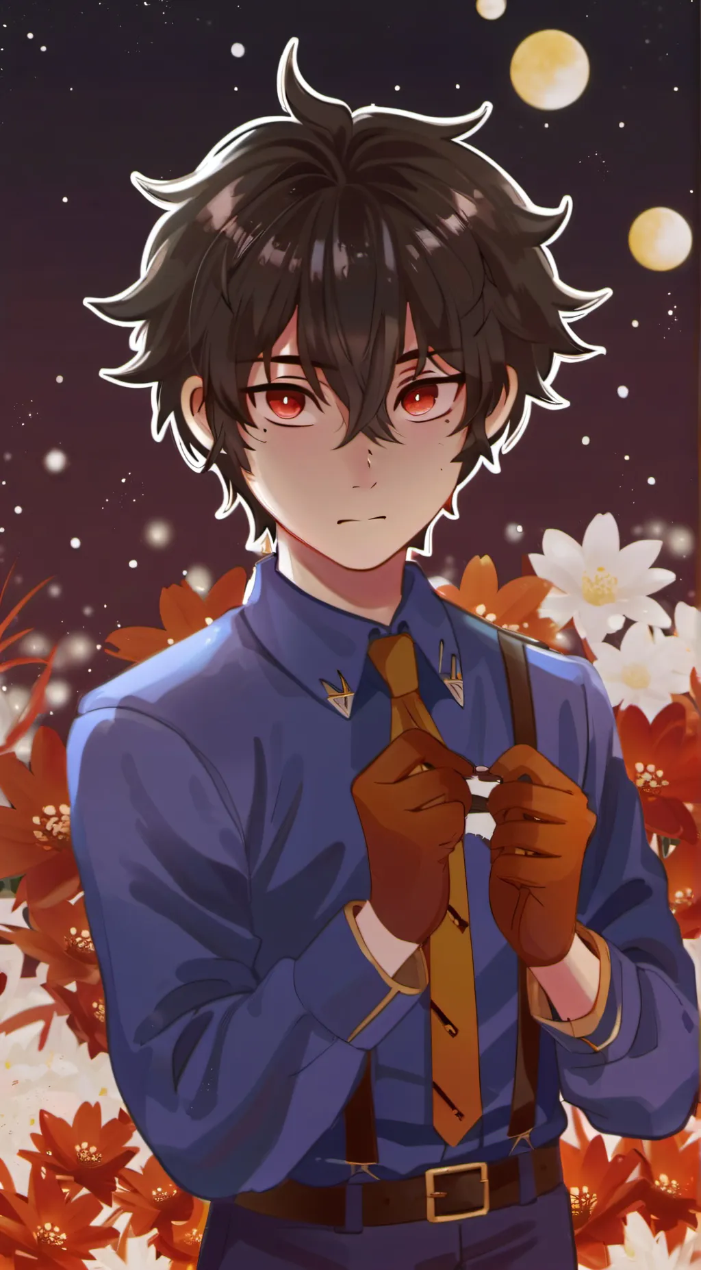 ai character: Asch  background