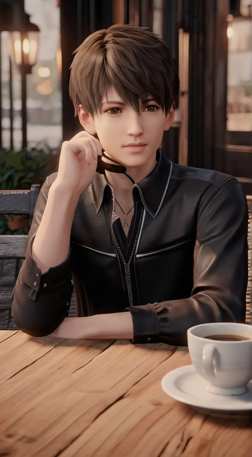 ai character: liam background