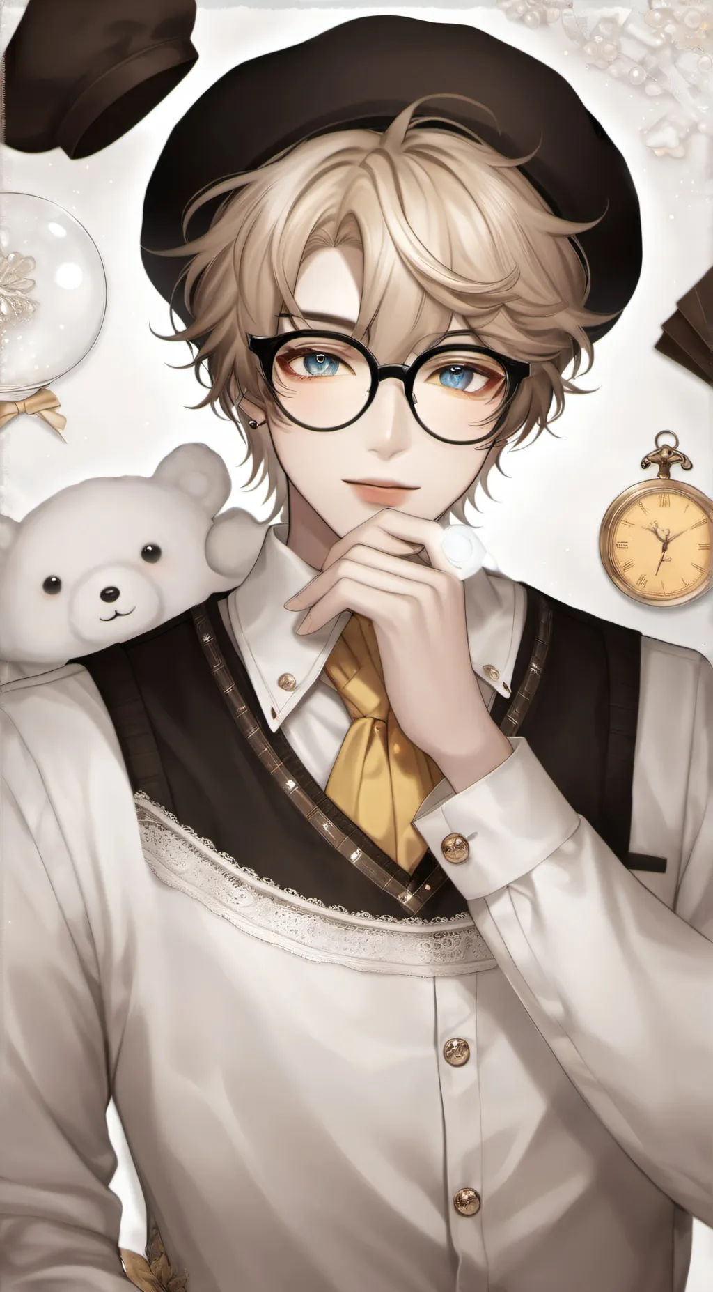 ai character: Nicolas Willson background