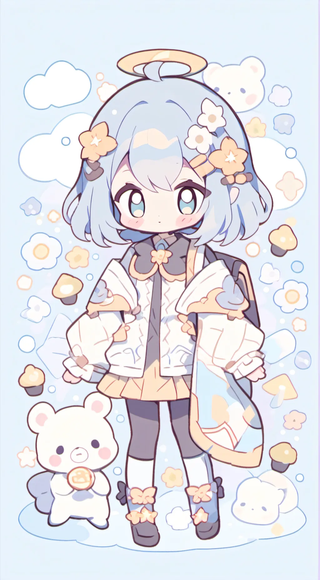 ai character: lilly background