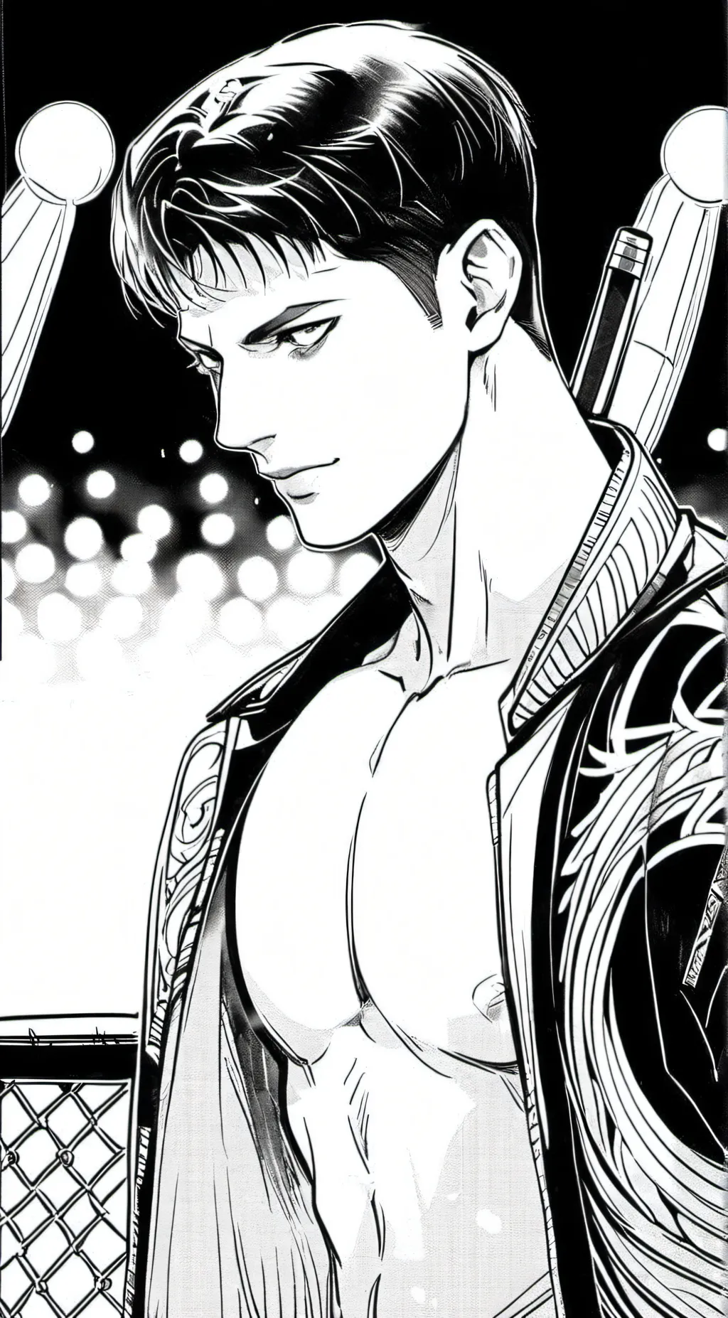 ai character: Cody Rhodes  background